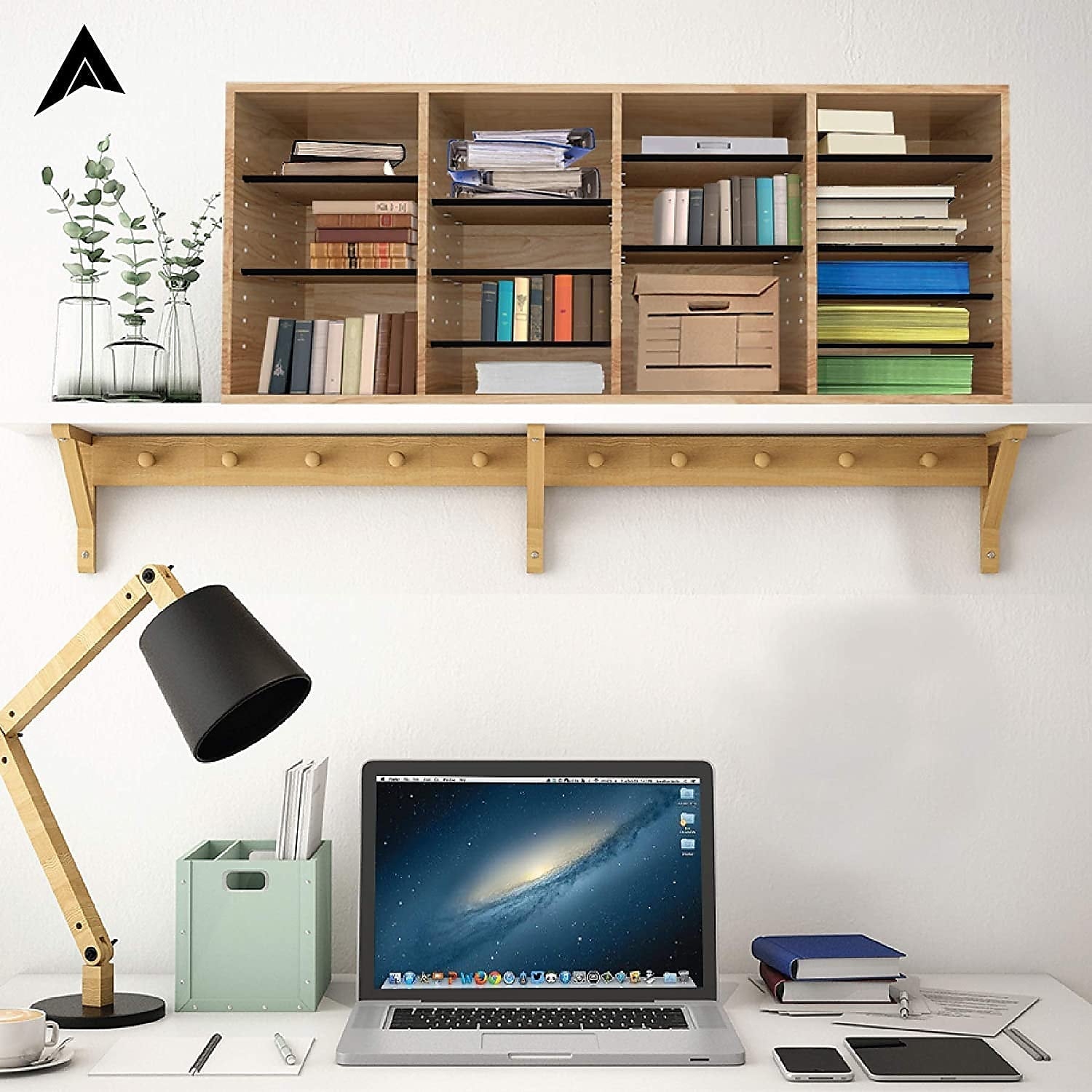 AdirOffice 24-Compartment Literature Organizer, 11.8