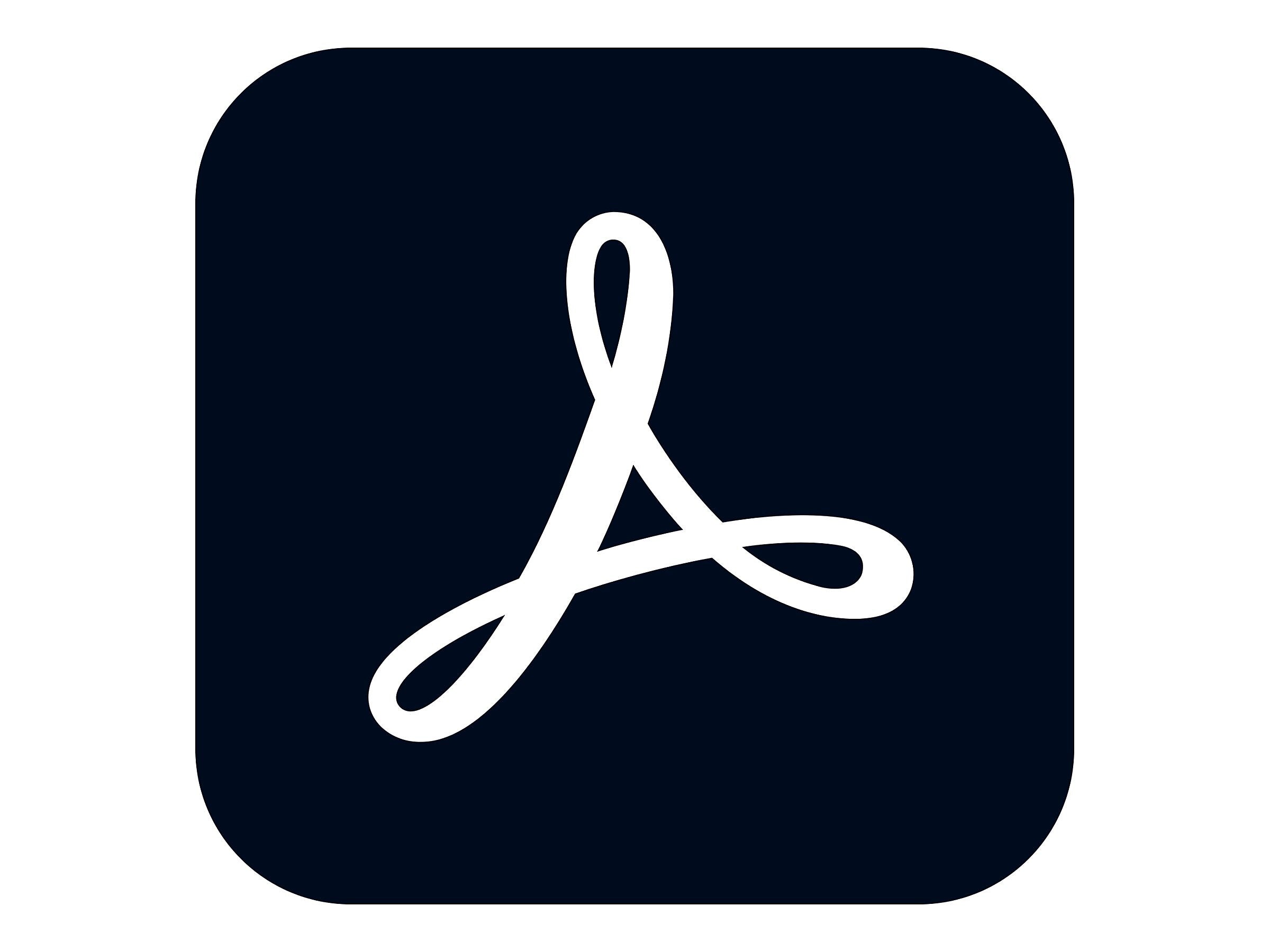 Adobe Acrobat Pro 2020 for 1 User, Windows and Mac