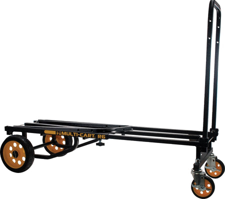 Advantus 8-Way Multi Cart Hand Truck, 500-lb. Capacity, Black