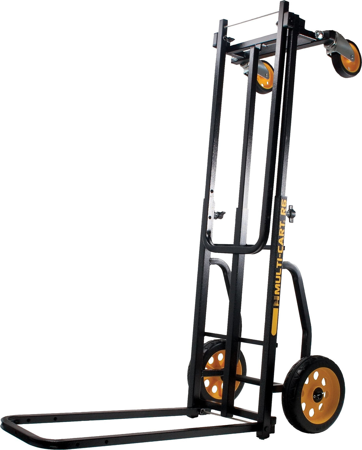 Advantus 8-Way Multi Cart Hand Truck, 500-lb. Capacity, Black