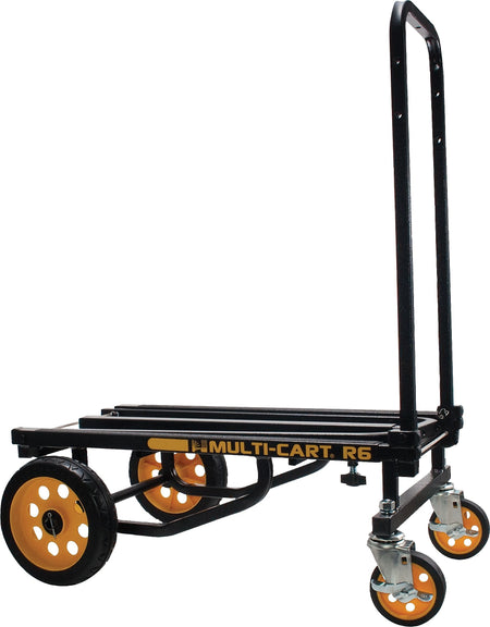 Advantus 8-Way Multi Cart Hand Truck, 500-lb. Capacity, Black