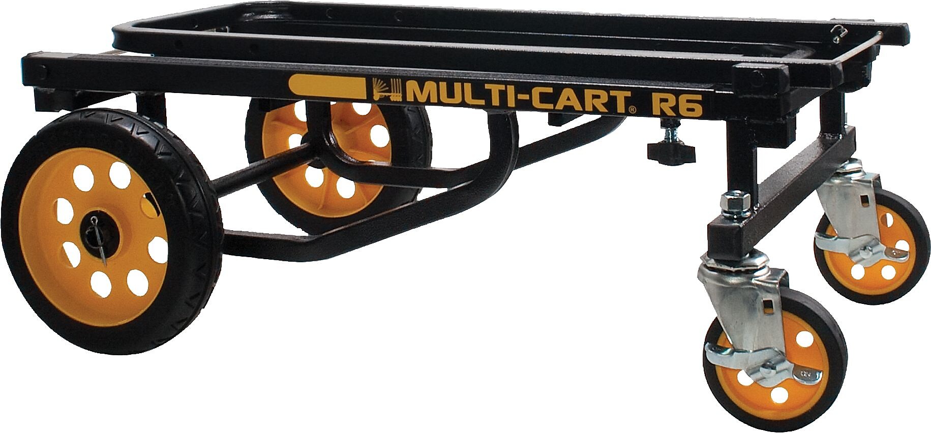 Advantus 8-Way Multi Cart Hand Truck, 500-lb. Capacity, Black