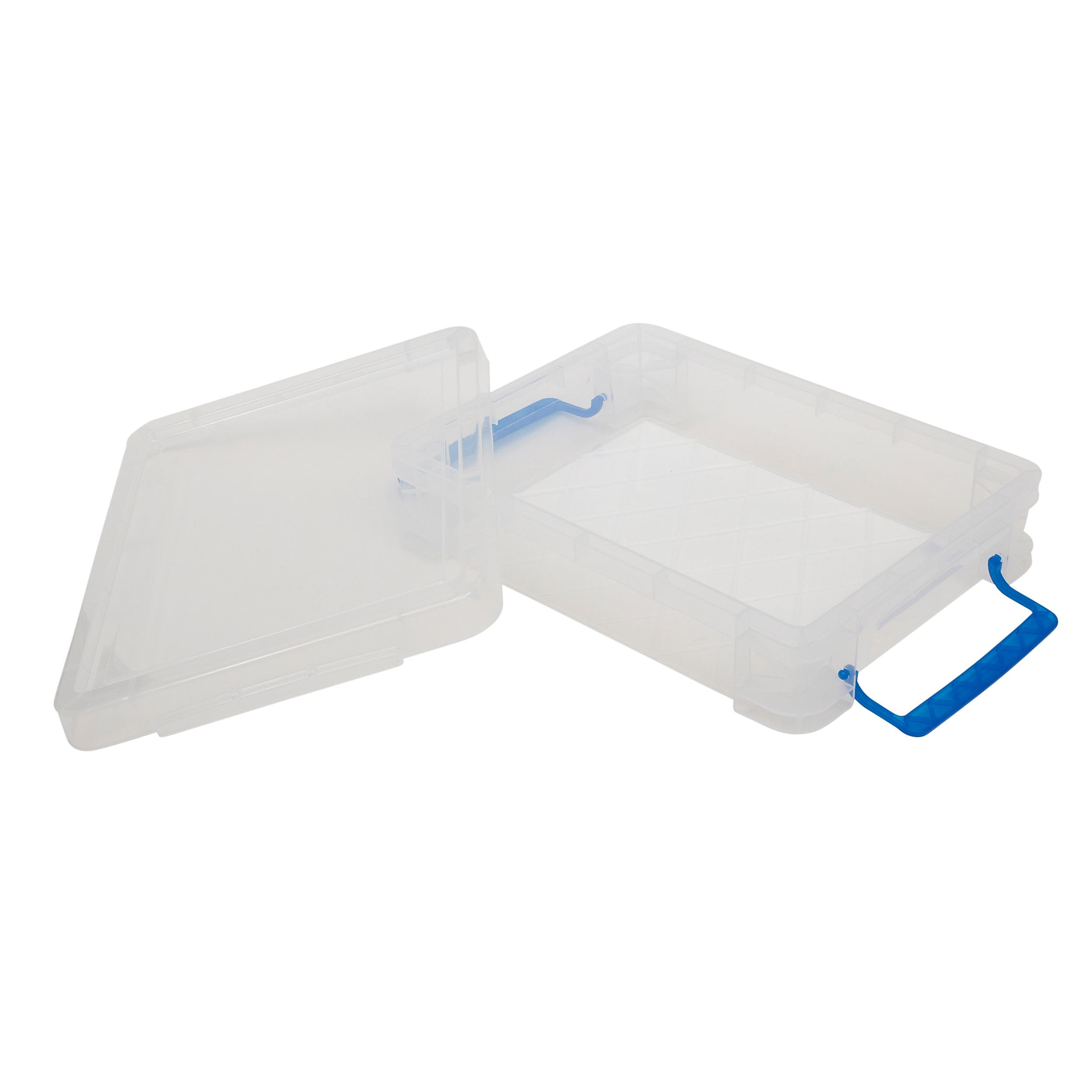 Advantus Super Stacker Document Box, Clear