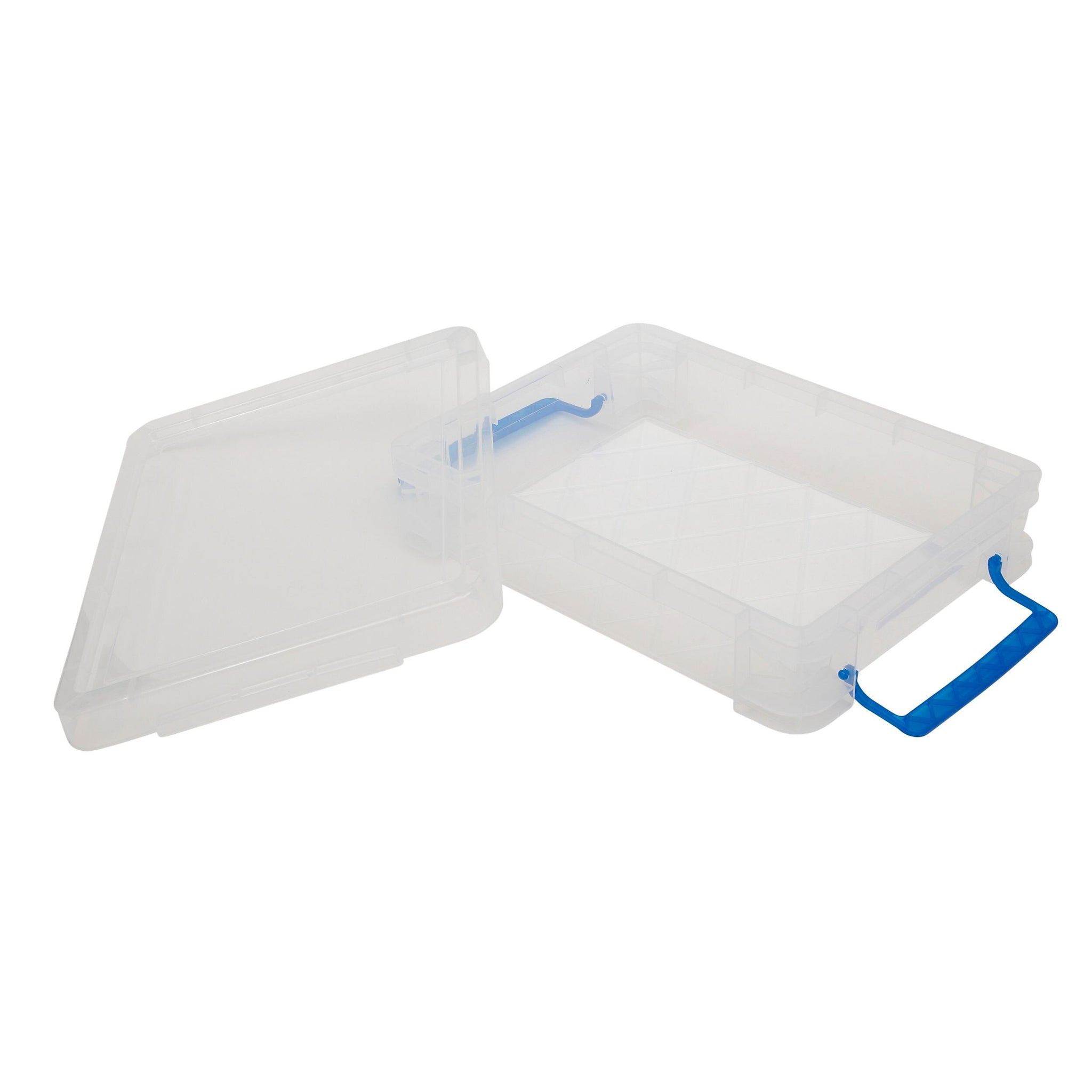 Advantus Super Stacker Document Box, Clear