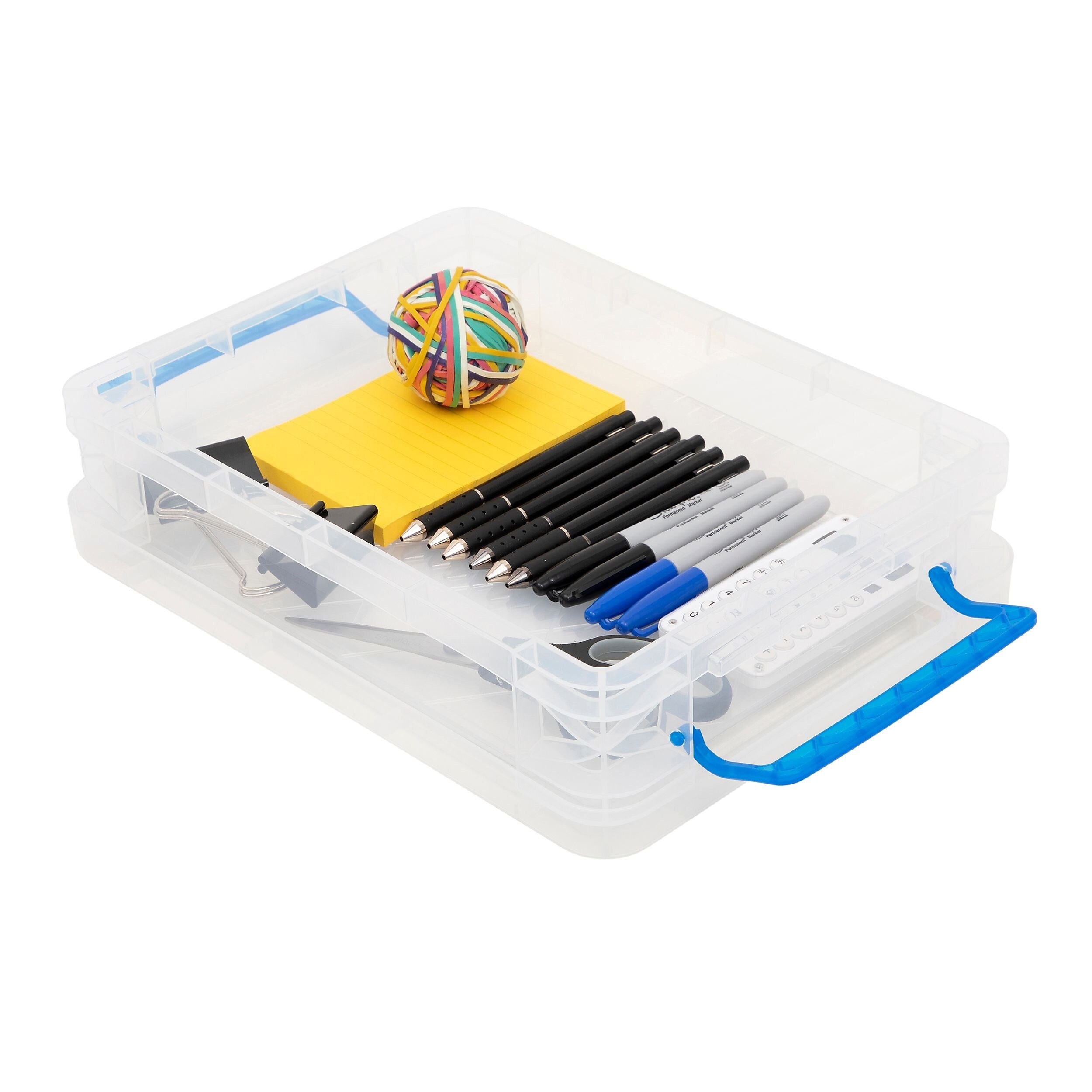 Advantus Super Stacker Document Box, Clear