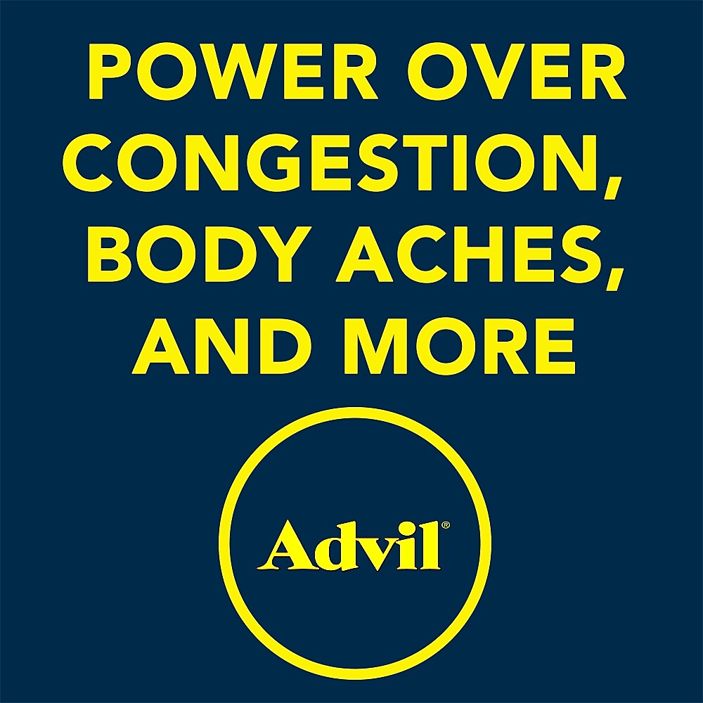 Advil® Sinus Congestion & Pain Relief, Pain & Fever Reducer, 1/Pack, 50/Box