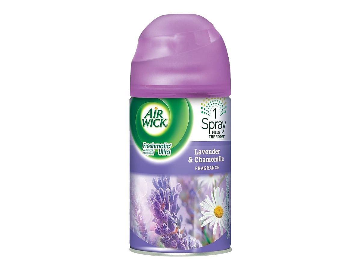 Air Wick Freshmatic Ultra Aerosol Refill, Lavender/Chamomile, 5.89 Oz.