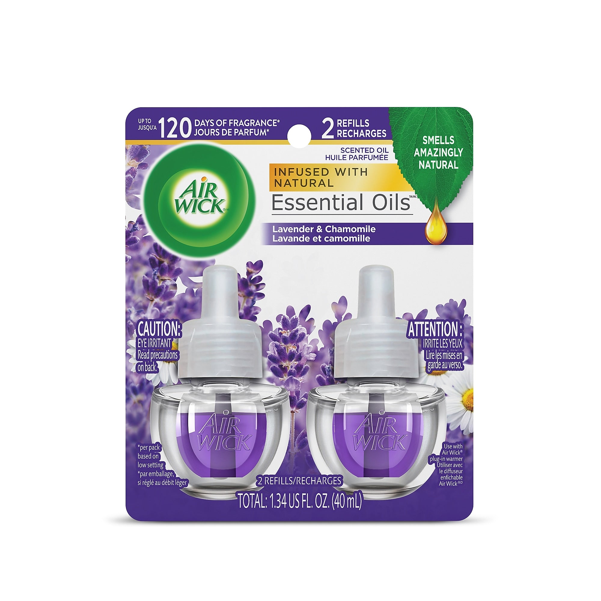 Air Wick Scented Oil, Lavender & Chamomile, 2/Pack