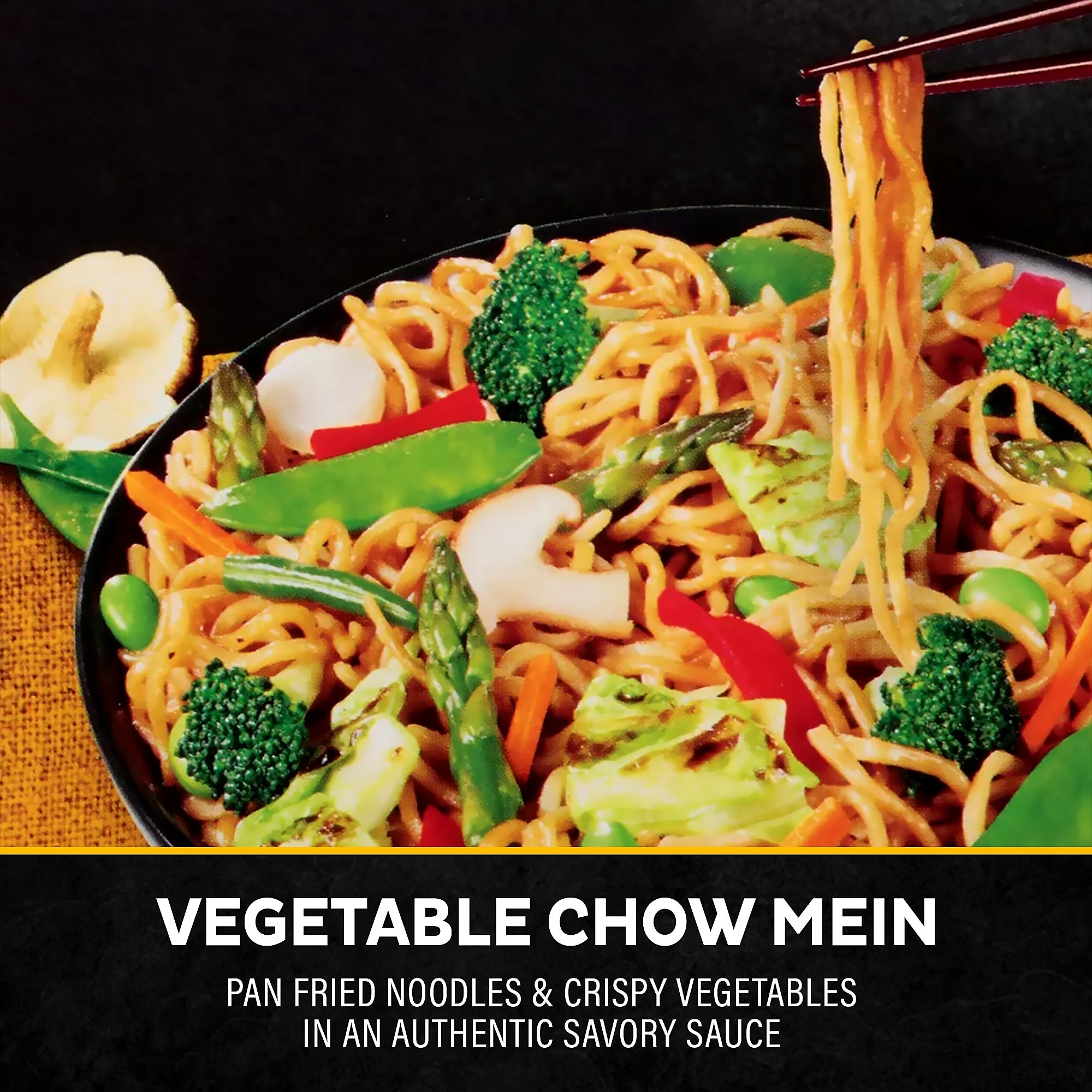 Ajinomoto Vegetable Chow Mein, Frozen, 9 oz., 6 Pack/Box