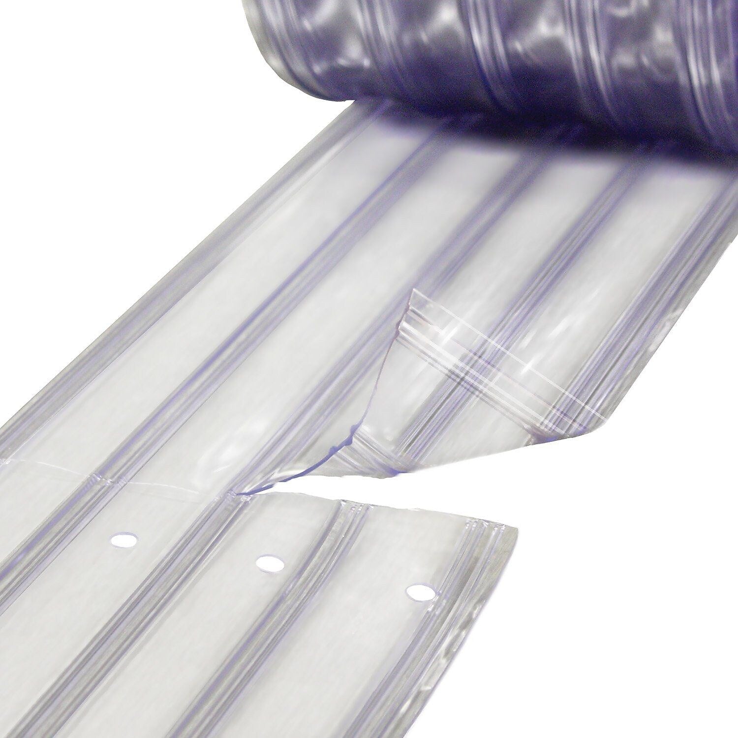 Aleco Polyvinyl Chloride/PVC Scratch Resistant Door Strip, 7' x 8