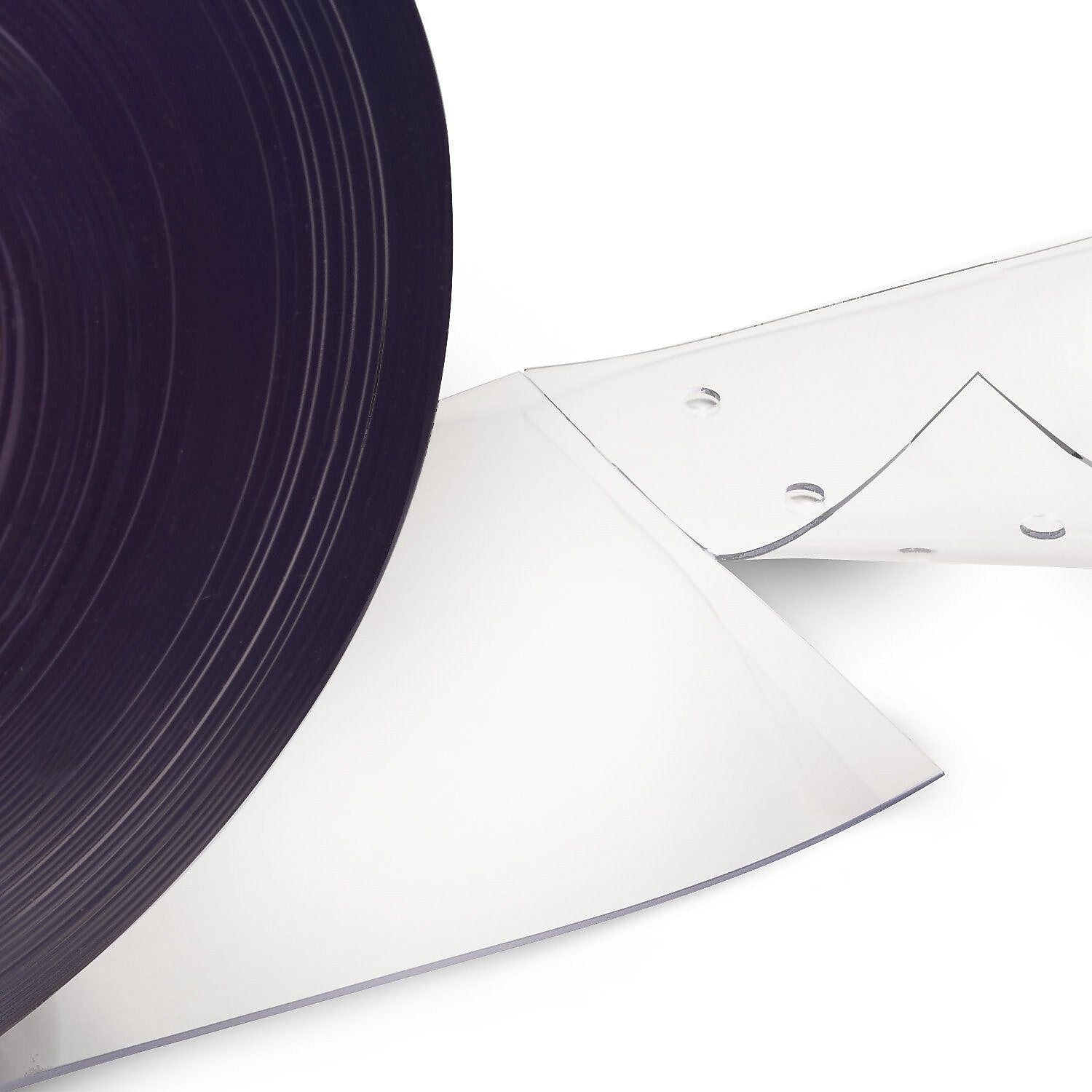 Aleco Polyvinyl Chloride/PVC Smooth Door Strip, 10' x 12