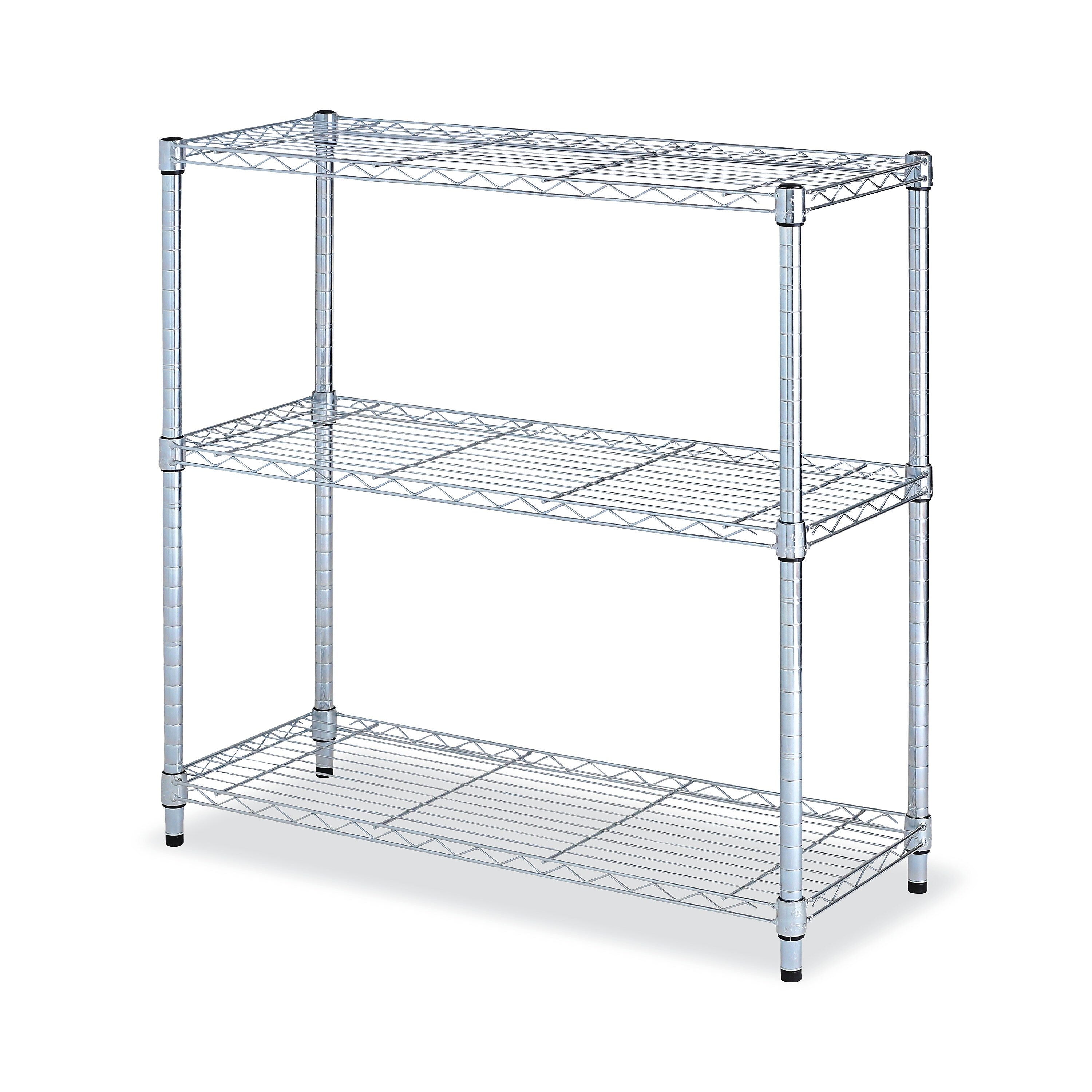 Alera® 3-Shelf Metal Shelving Unit, 36
