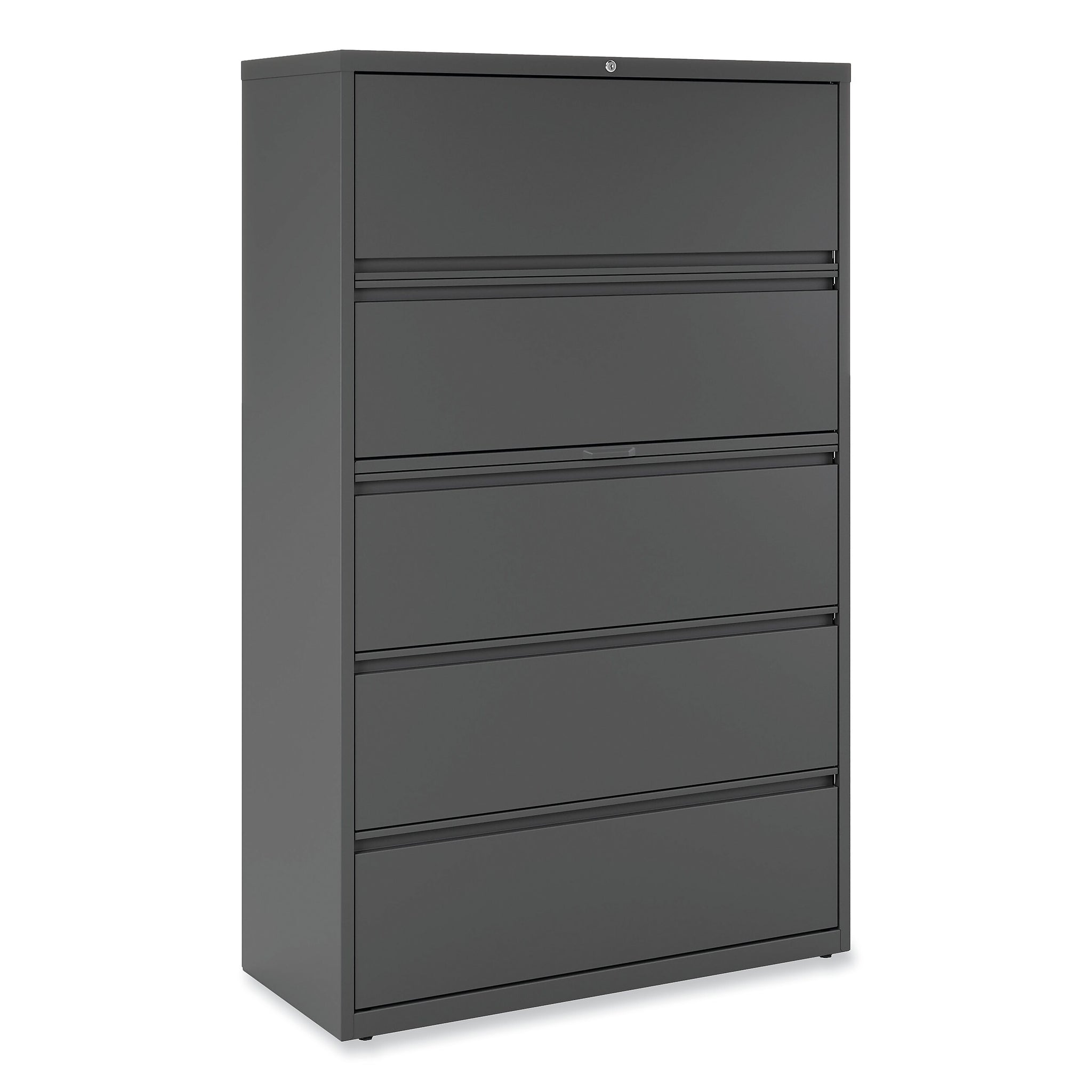 Alera 5-Drawer Lateral File Cabinet, Letter/Legal Size, Lockable, 67.63