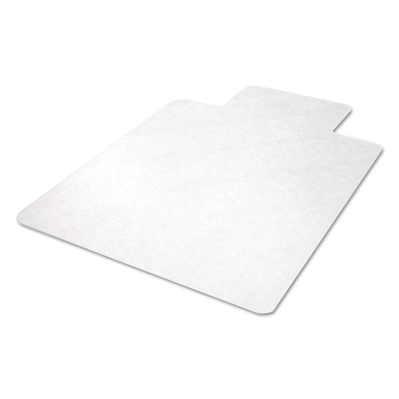 Alera All Day Use Non-Studded Chair Mat for Hard Floors, 45 x 53, Wide Lipped, Clear