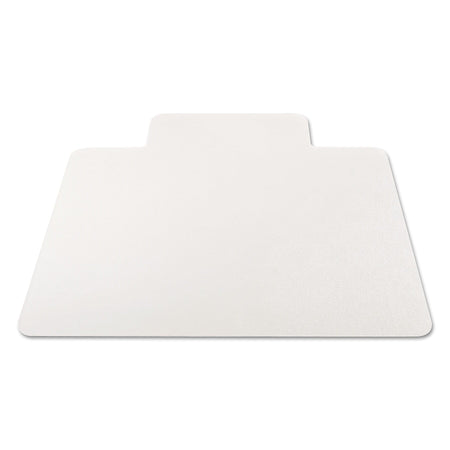 Alera All Day Use Non-Studded Chair Mat for Hard Floors, 45 x 53, Wide Lipped, Clear