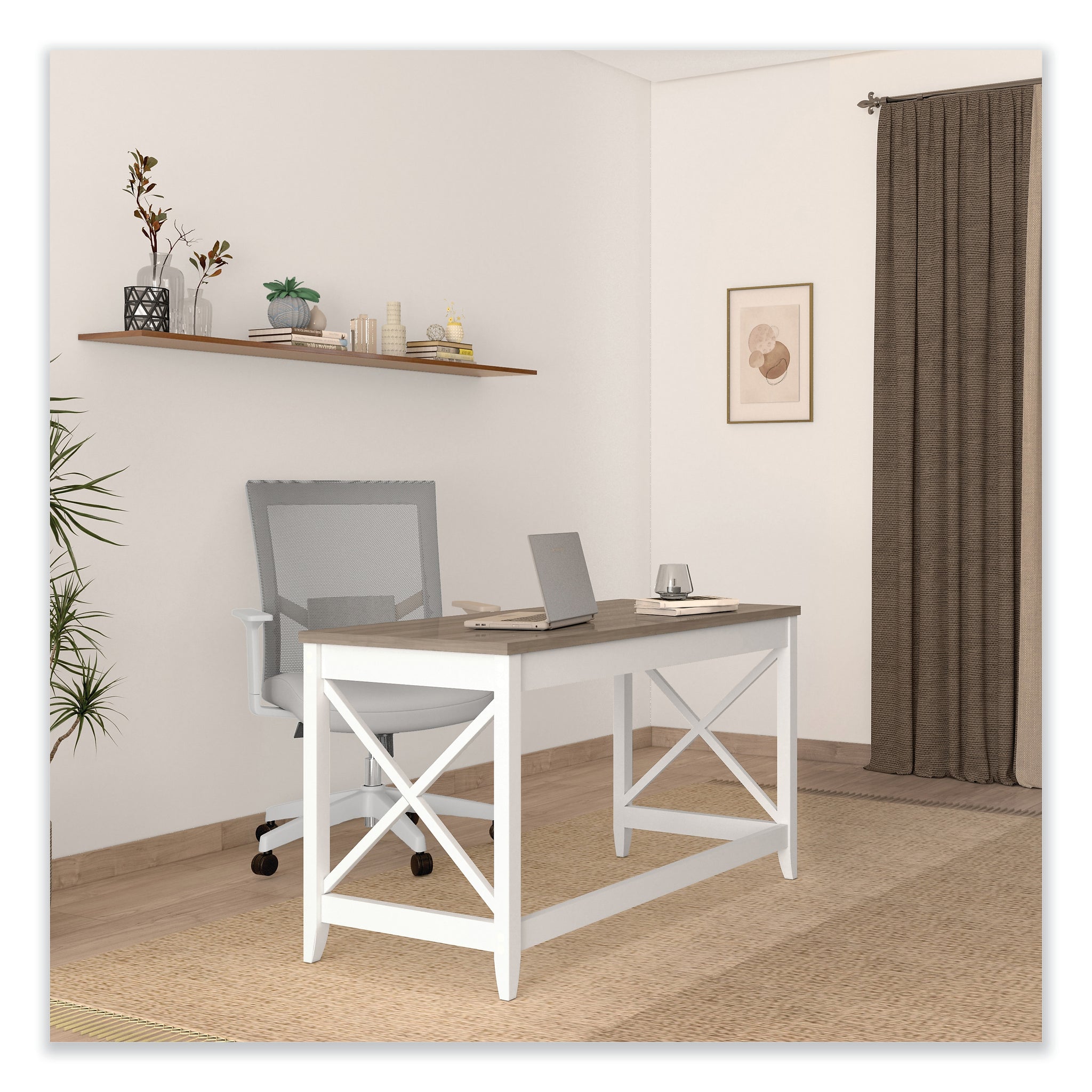 Alera Farmhouse Writing Desk, 47.24