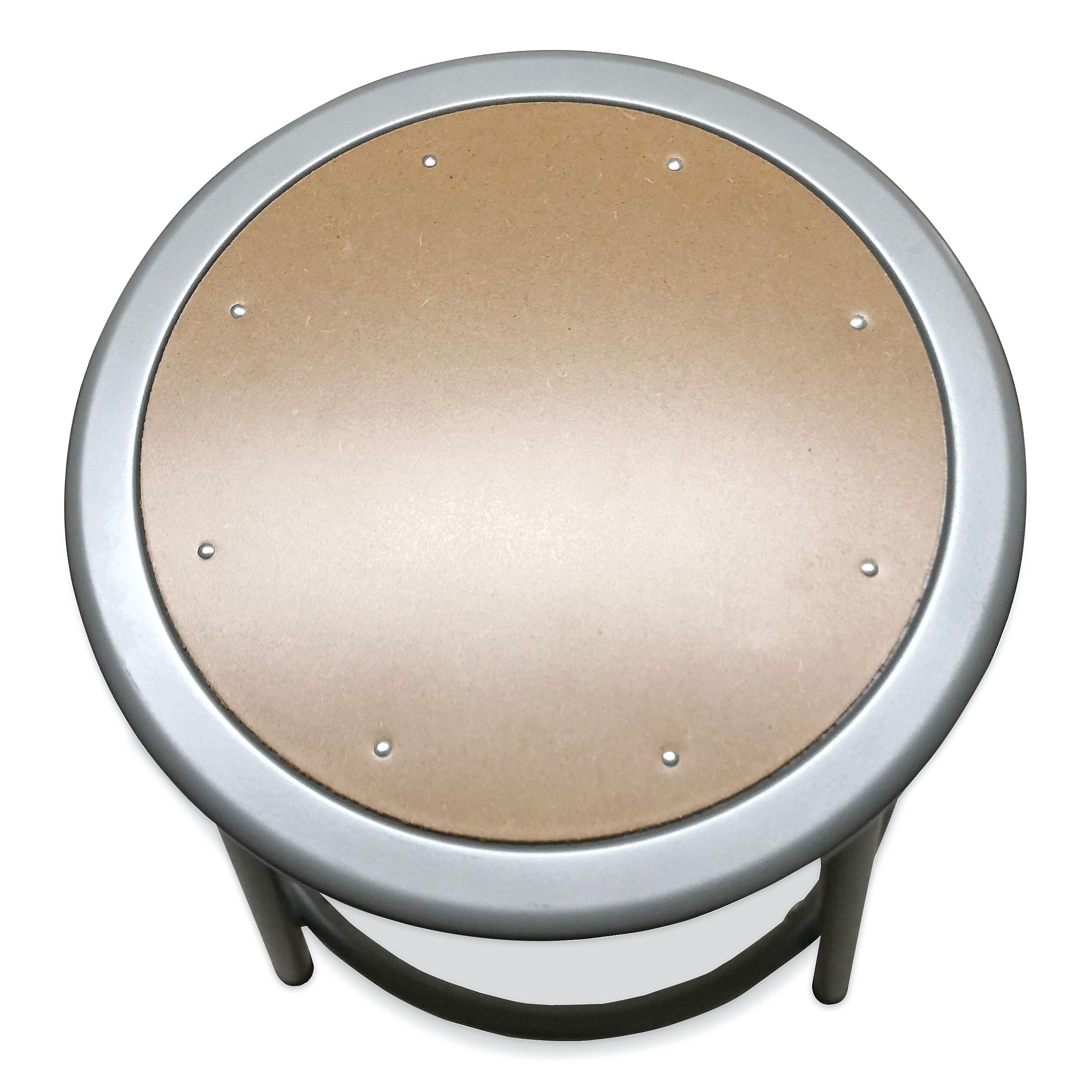 Alera Industrial Metal Shop Stool, 24