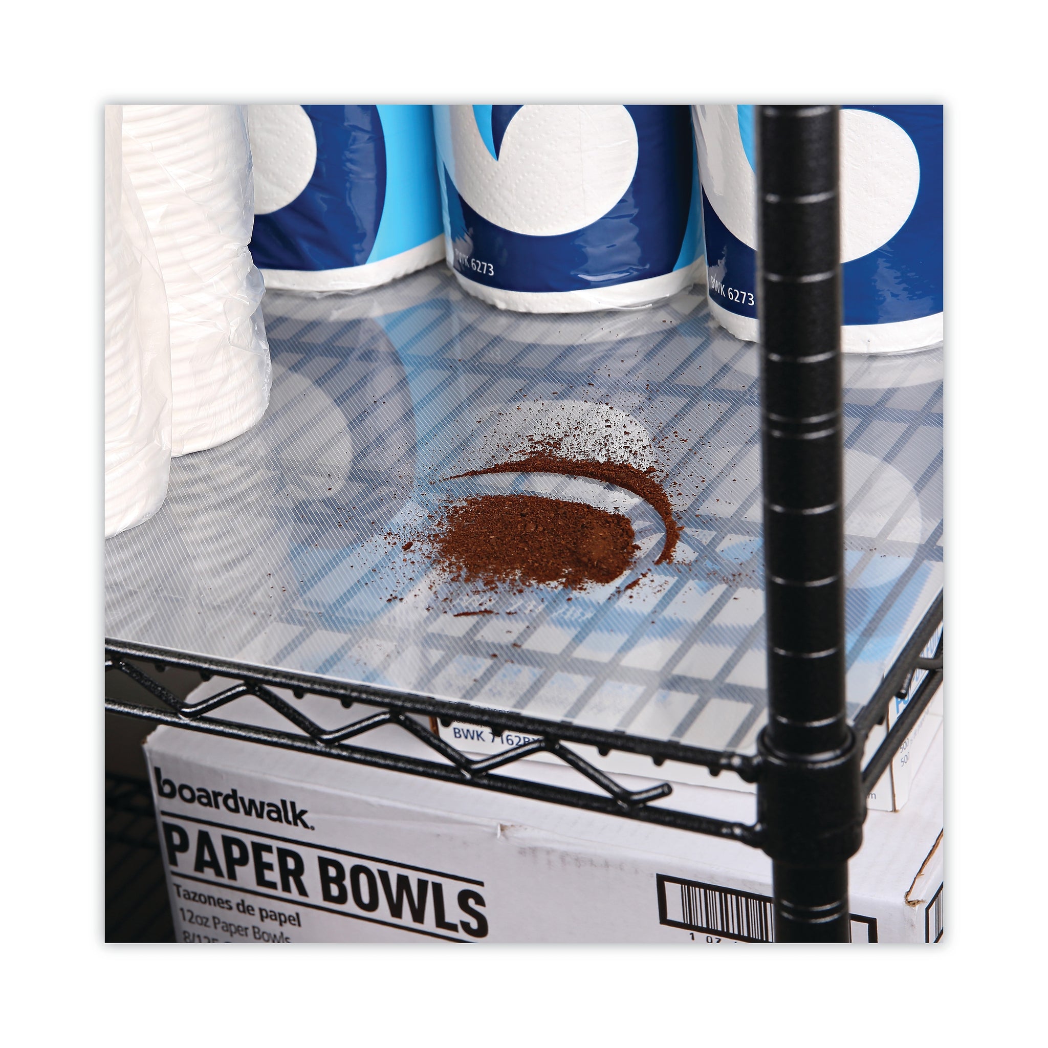Alera™ Industrial Wire Shelving Components , Shelf Liner , 36Wx18