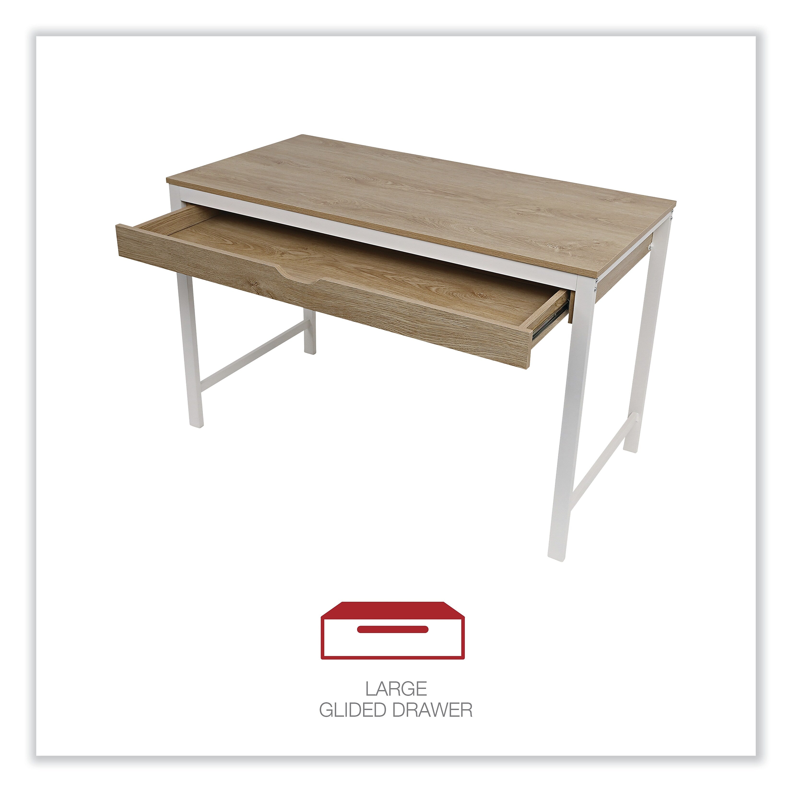 Alera Modern Writing Desk, 47.24