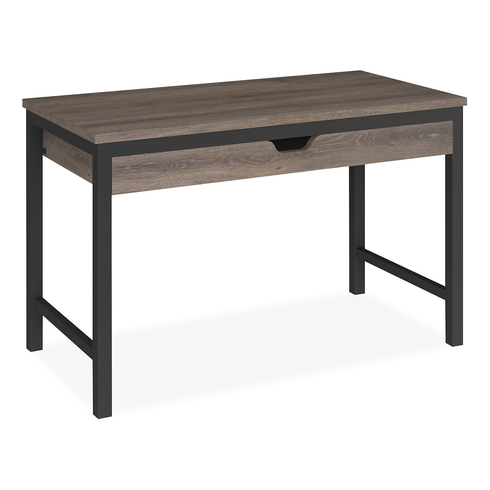 Alera Modern Writing Desk, 47.24" x 23.62" x 29.92", Gray