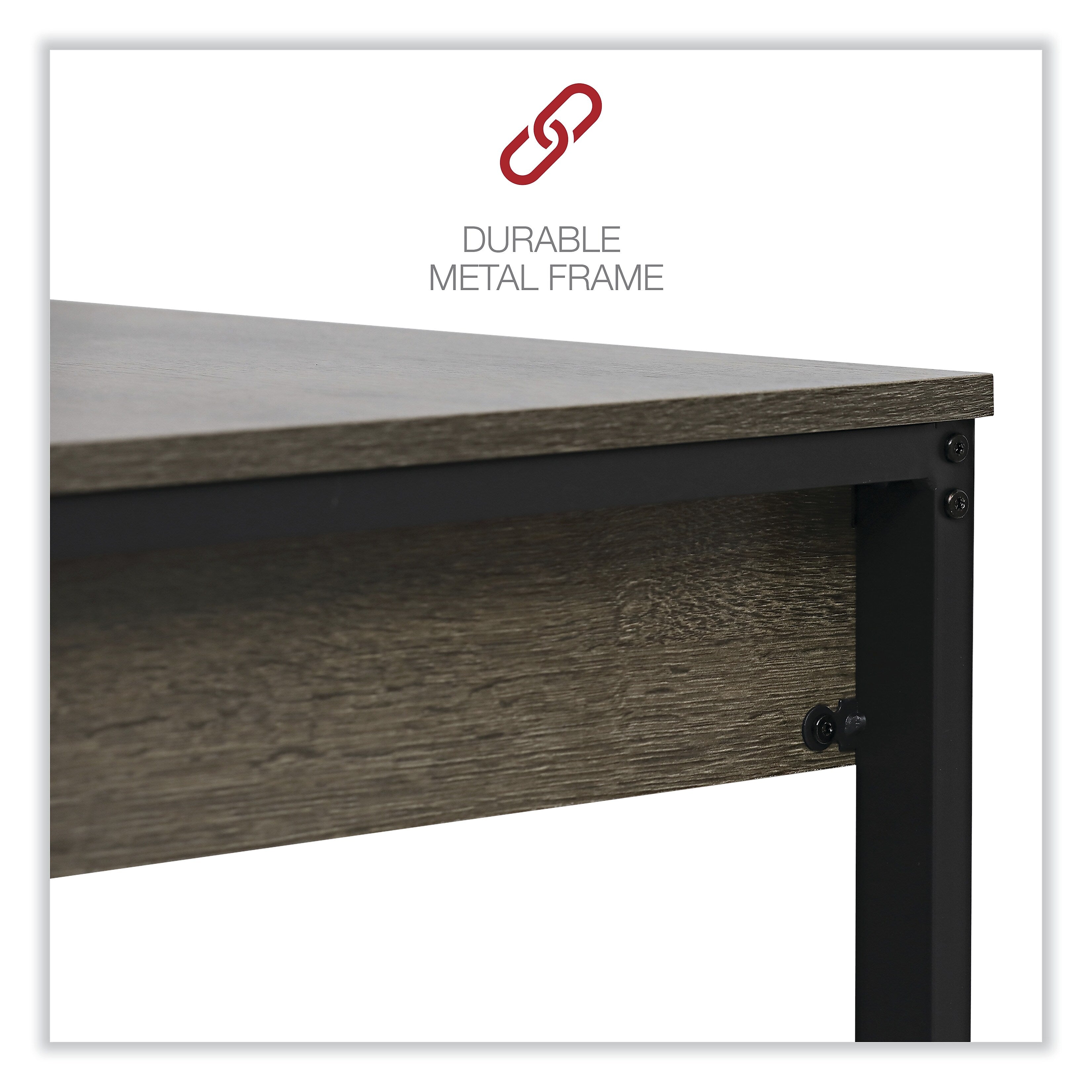 Alera Modern Writing Desk, 47.24