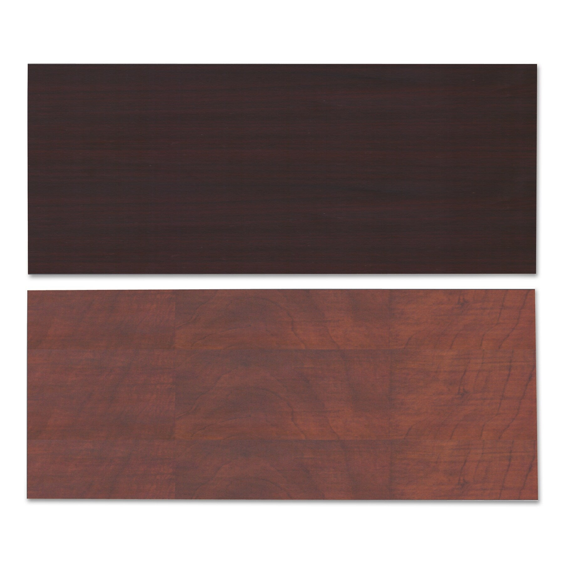 Alera® Reversible Laminate Table Top, Rectangular, 72w x 30d, Medium Cherry/Mahogany