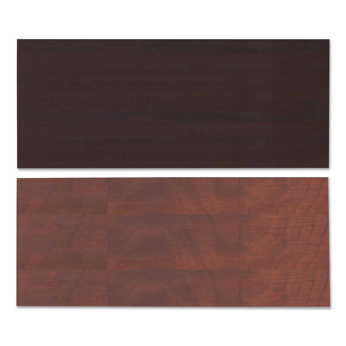 Alera® Reversible Laminate Table Top, Rectangular, 72w x 30d, Medium Cherry/Mahogany