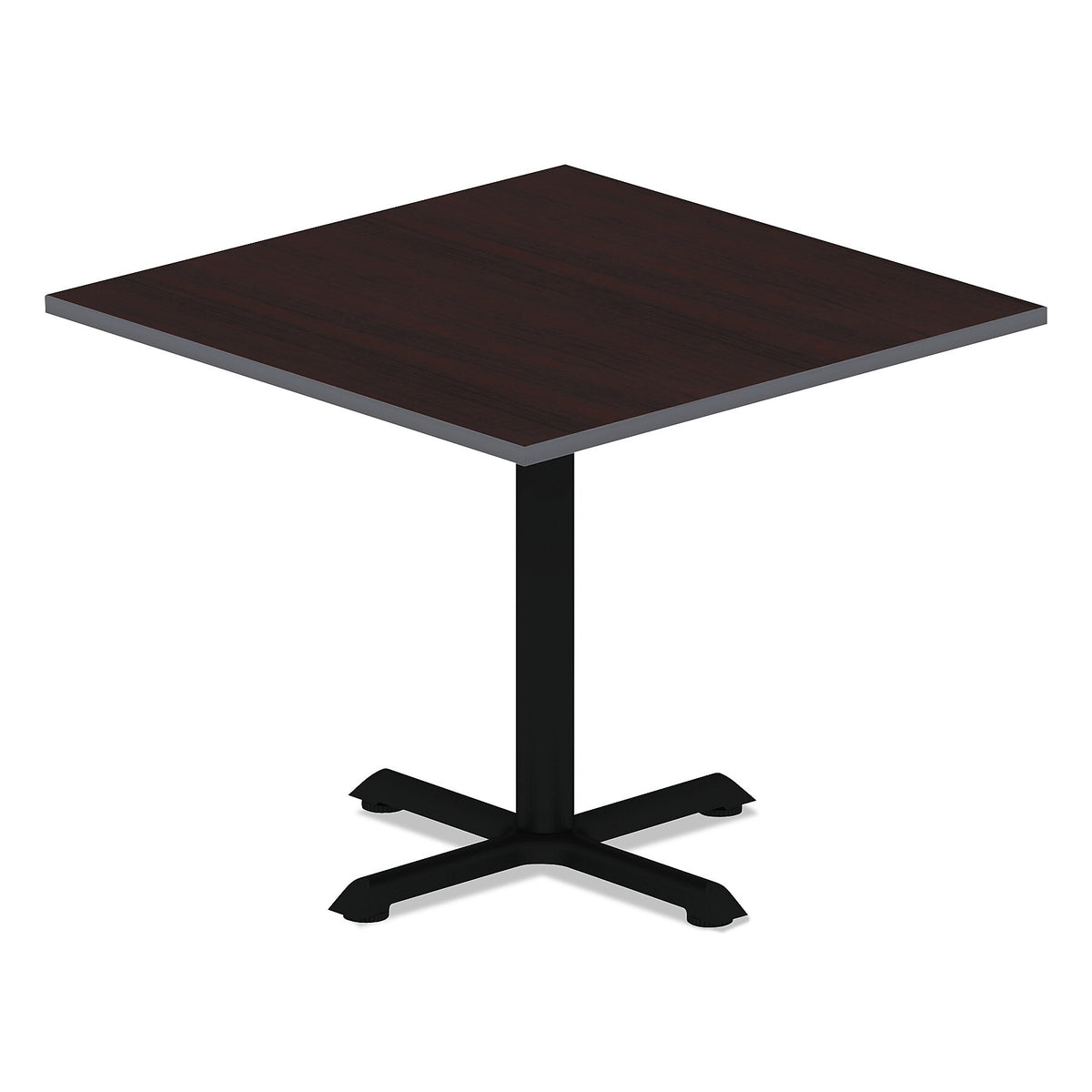 Alera Reversible Square Table Top, Espresso/Walnut