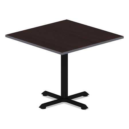 Alera Reversible Square Table Top, Espresso/Walnut