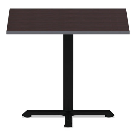 Alera Reversible Square Table Top, Espresso/Walnut