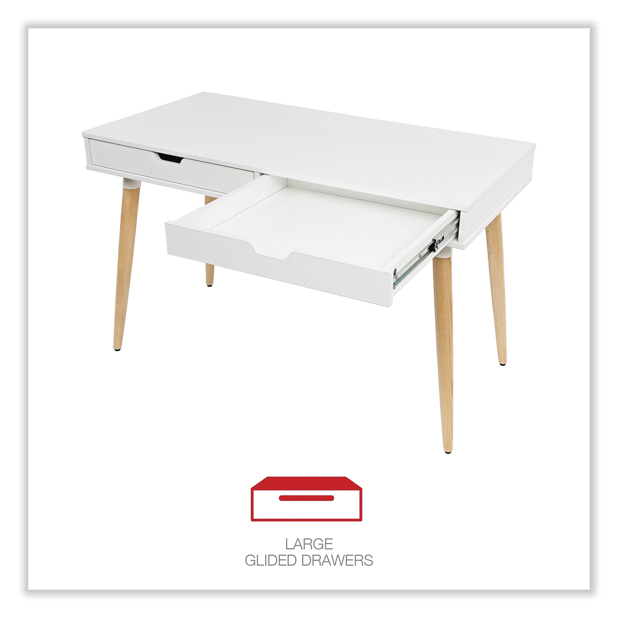 Alera Scandinavian Writing Desk, 47.24