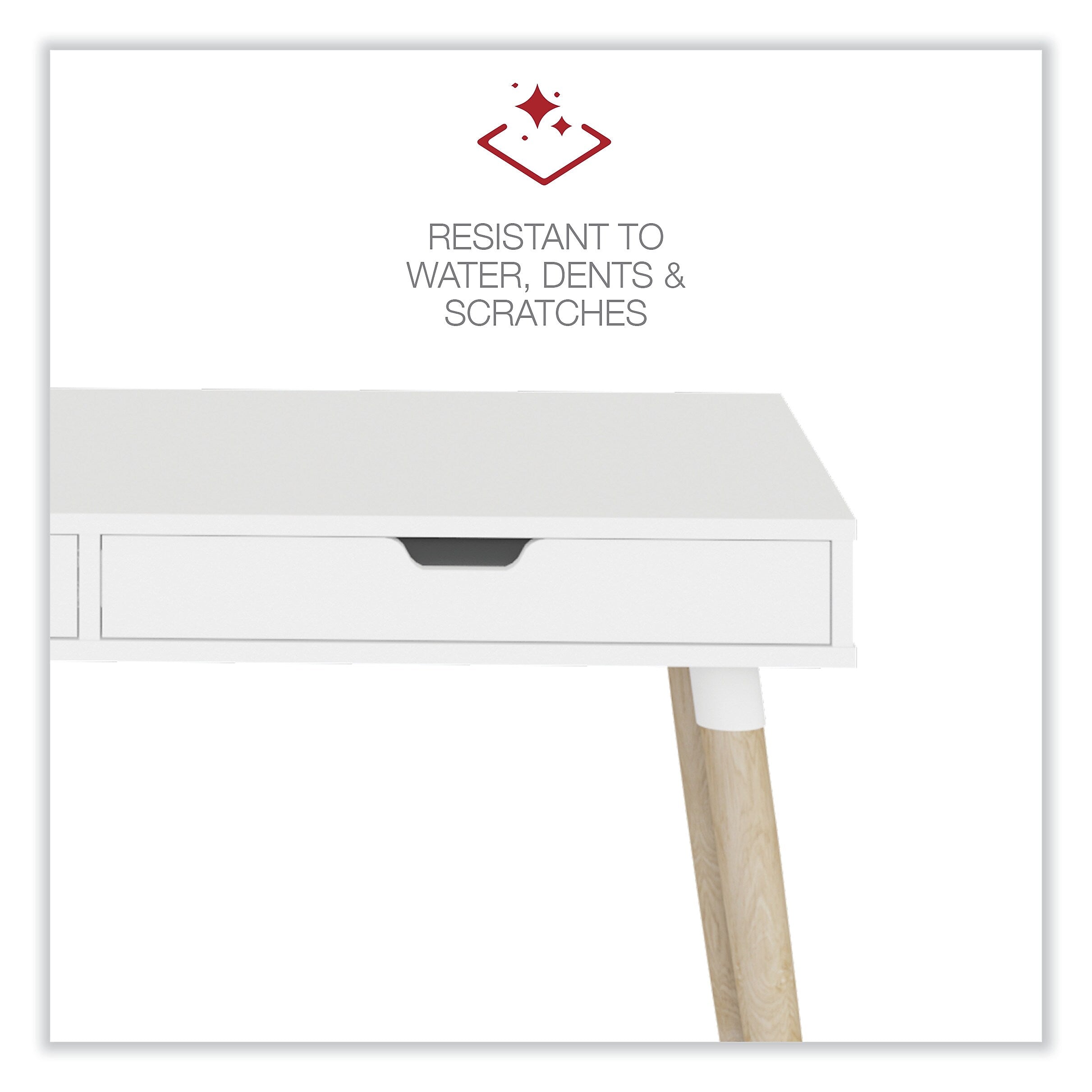 Alera Scandinavian Writing Desk, 47.24