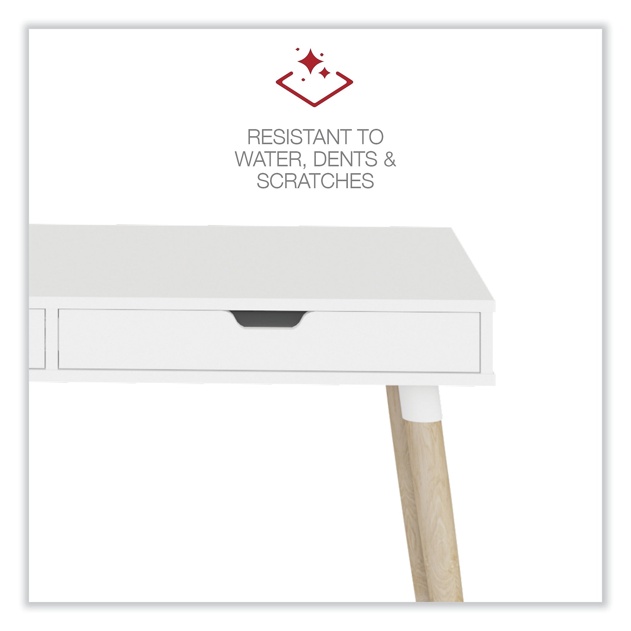 Alera Scandinavian Writing Desk, 47.24