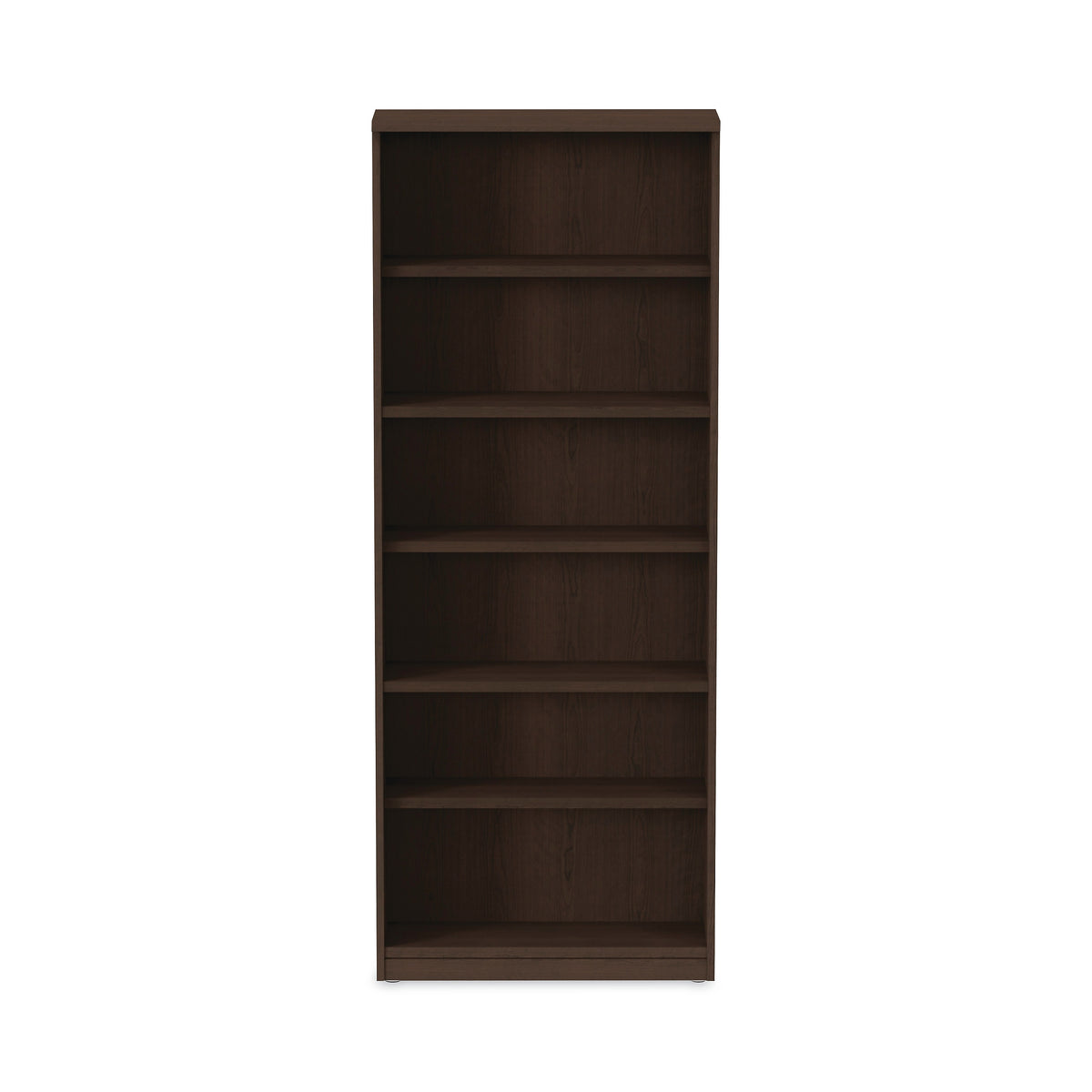 Alera Valencia Series Bookcase, Six-Shelf, 31 3/4w X 14d X 80 3/8h, Espresso