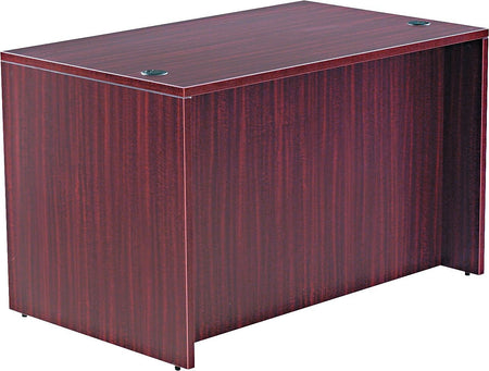 Alera™ Valencia Series Executive Suites in Mahogany, Straight Front Desk Shells, 48"W