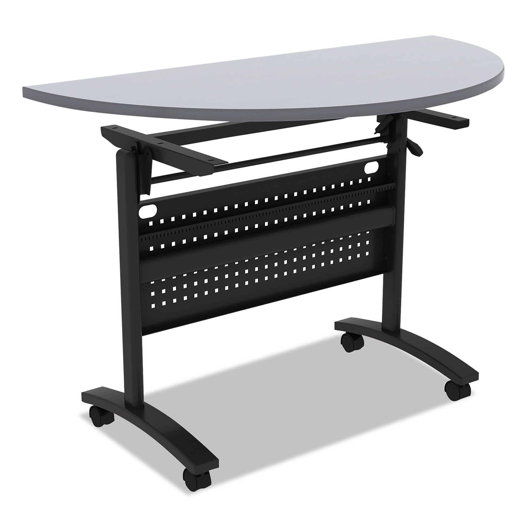 Alera™ Valencia Series Rectangular Table Base, For All 36" and 48" Tops, Black