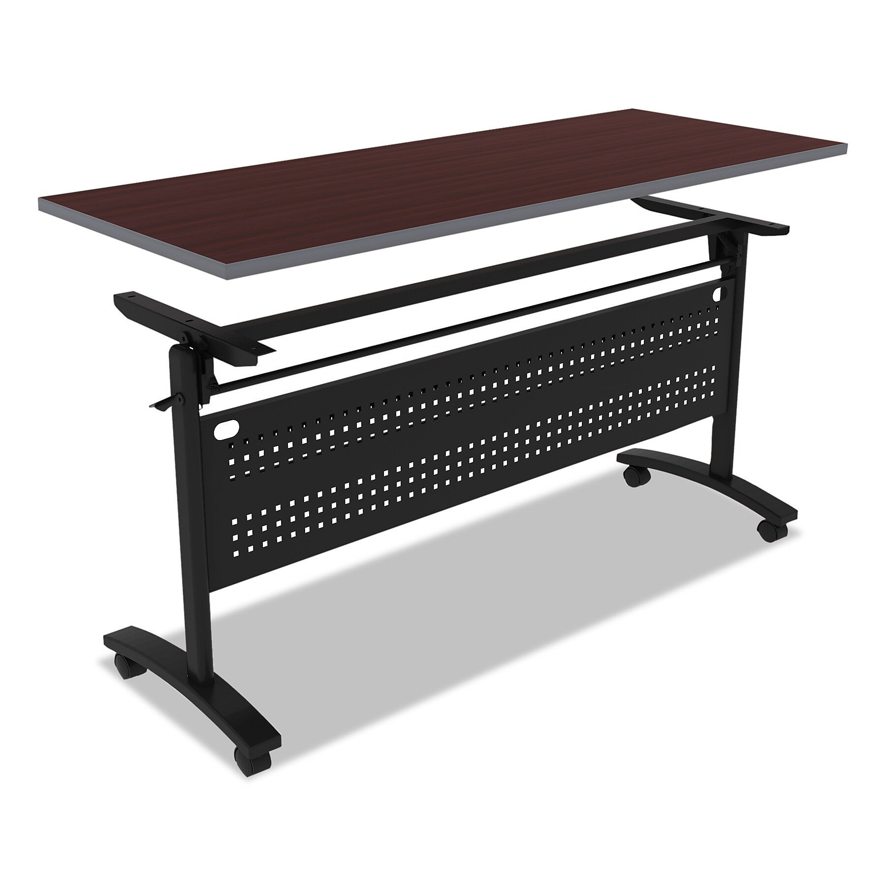 Alera™ Valencia Series Rectangular Table Base, For All 60" and 72" Tops, Black