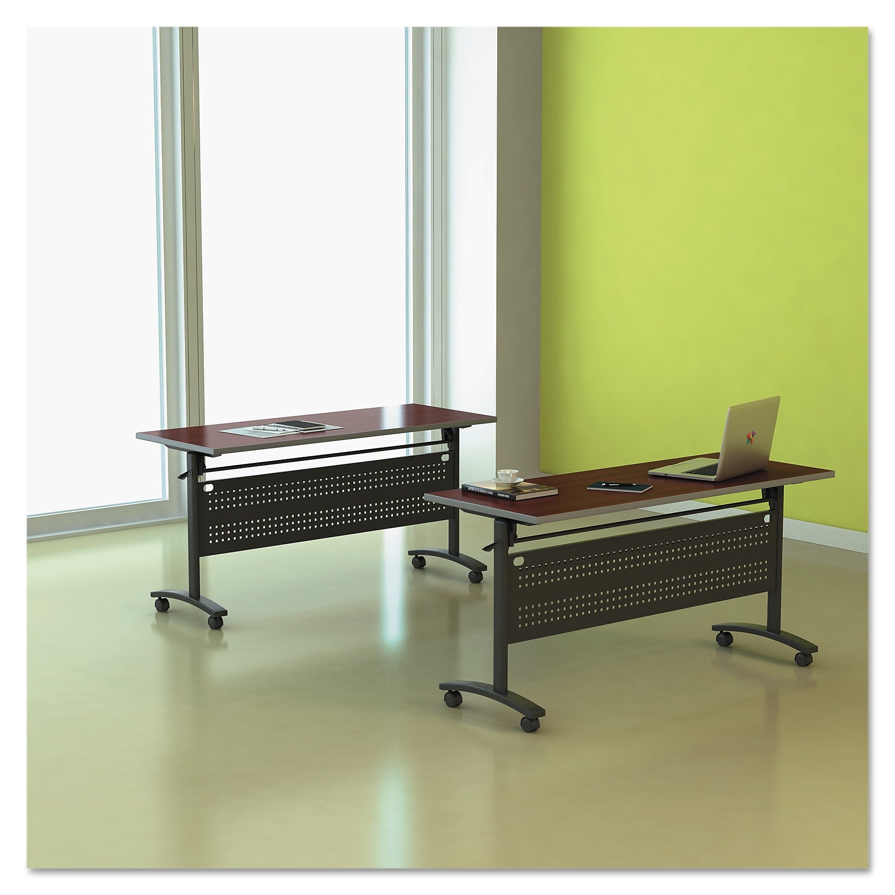 Alera™ Valencia Series Rectangular Table Base, For All 60
