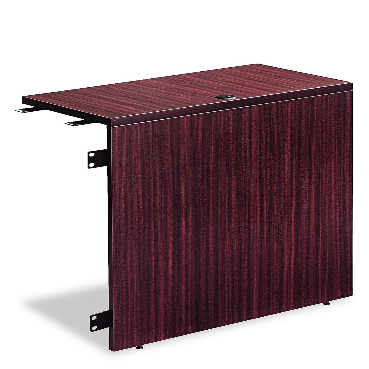 Alera® Valencia Series Reversible Return/Bridge Shell, 42w x 23-5/8d. Mahogany