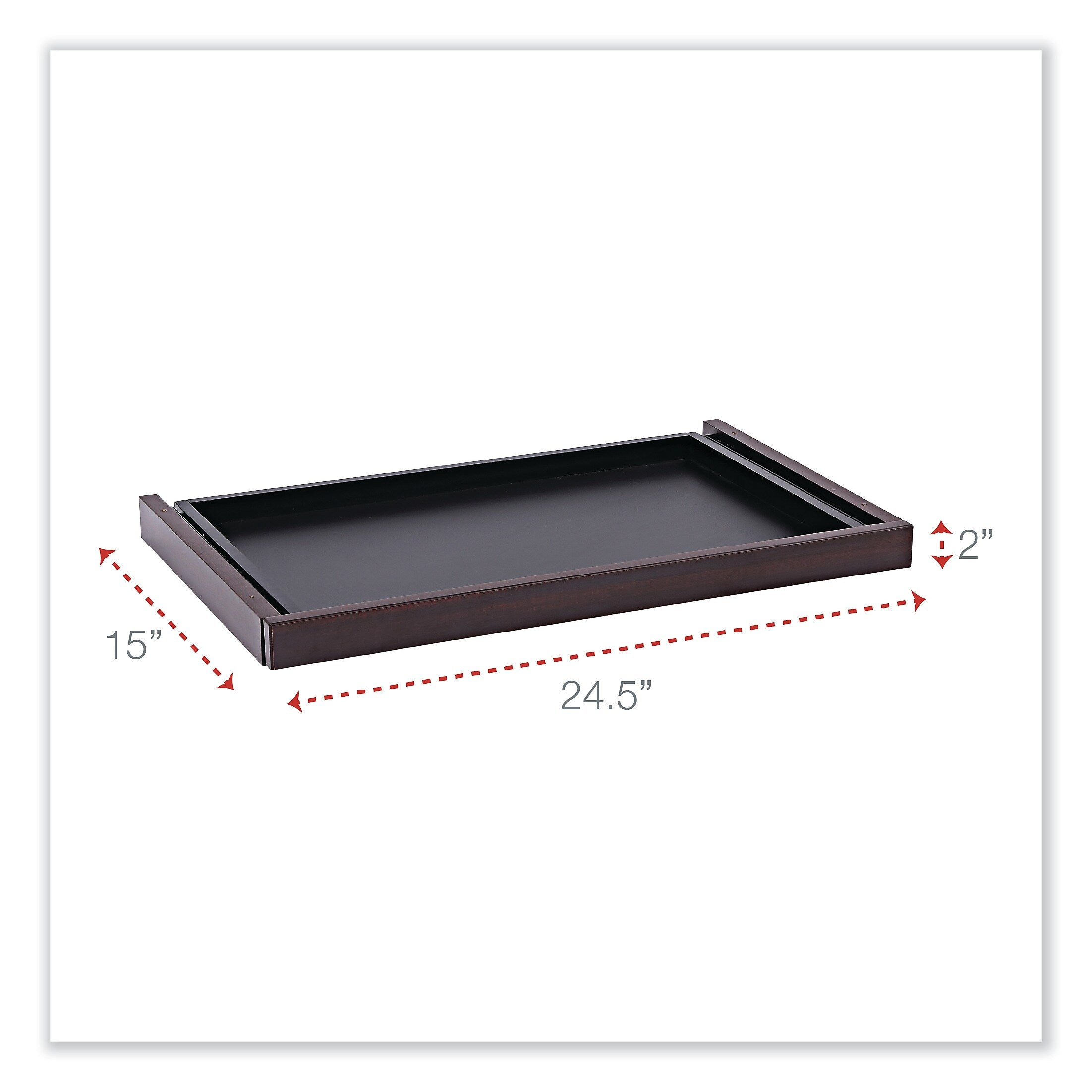 Alera® Valencia Woodgrain Laminate Center Drawer , 2