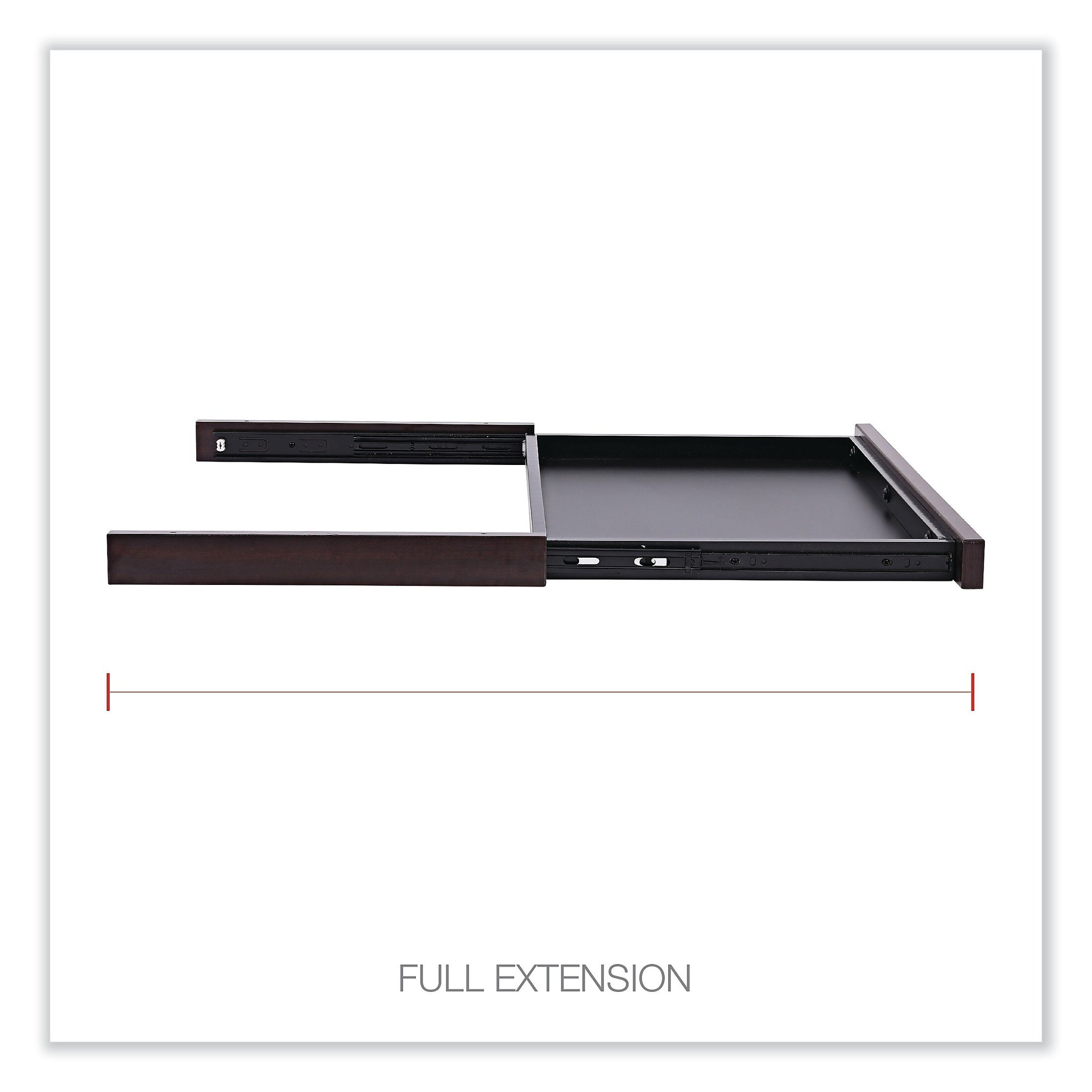 Alera® Valencia Woodgrain Laminate Center Drawer , 2
