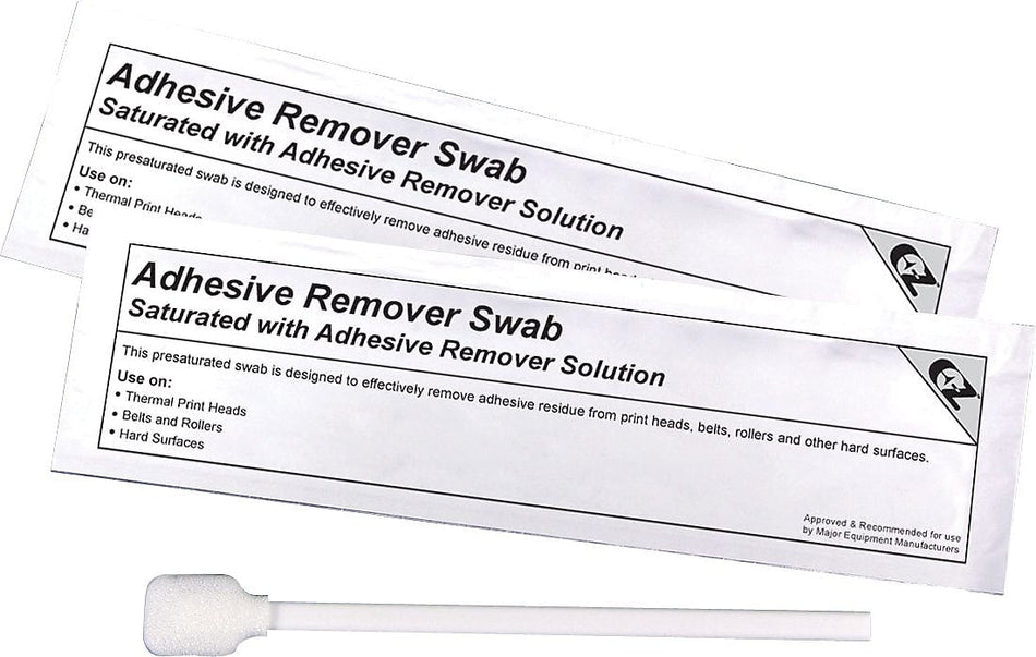 Alliance Adhesive Remover Foam Swabs, 50 Swabs per box