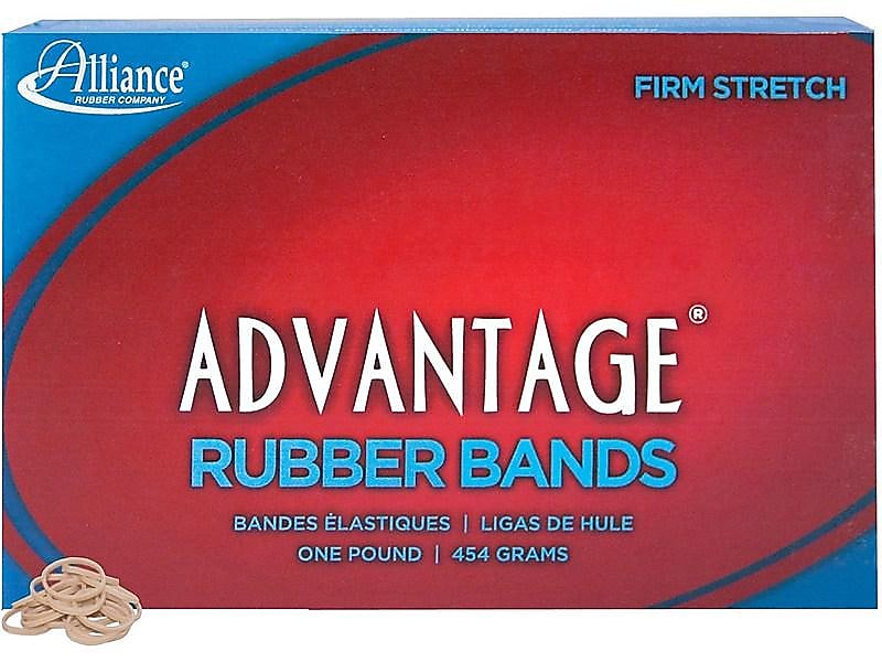 Alliance Advantage Multi-Purpose Rubber Bands, #8, 1 lb. Box, 5,200/Box