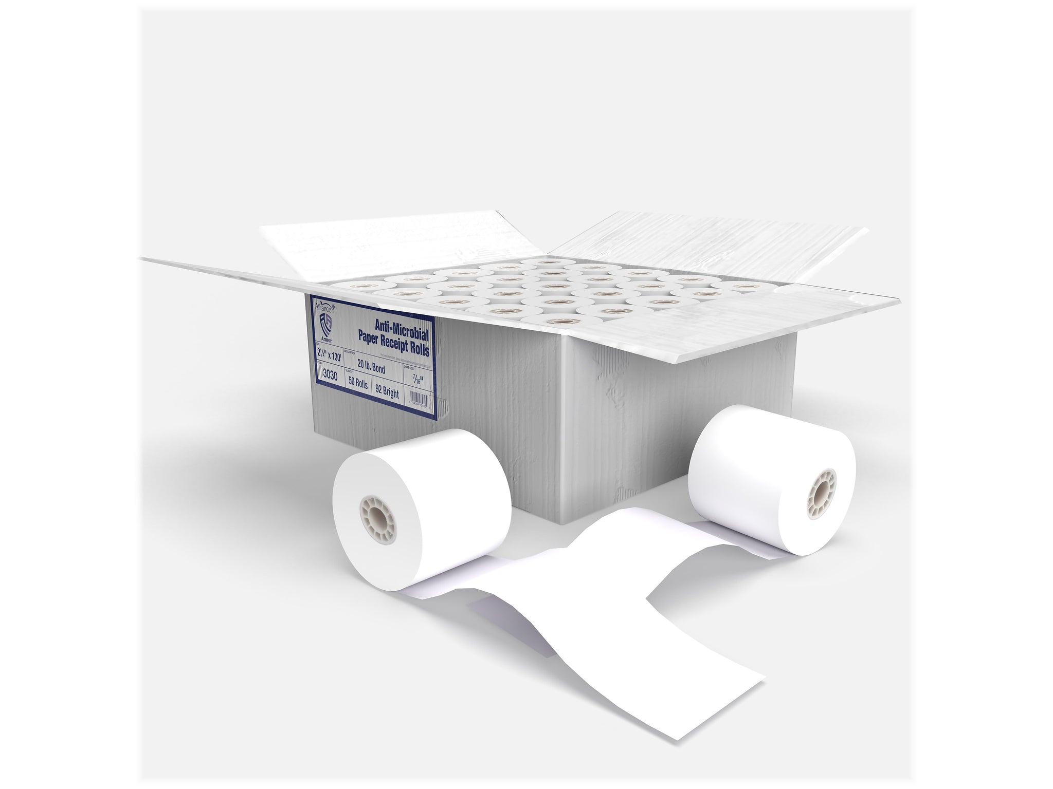Alliance Armor Receipt Paper Roll, 2.25