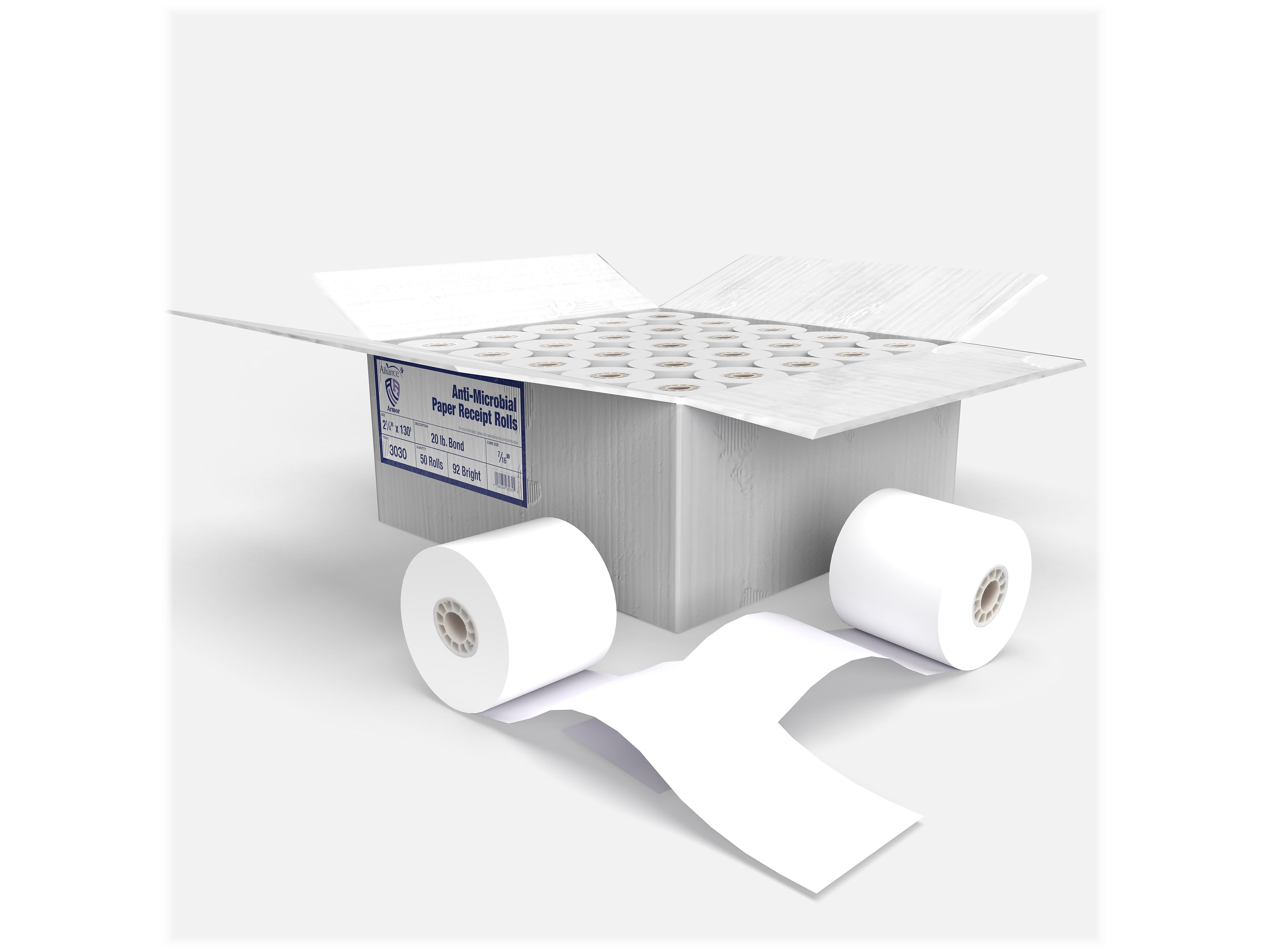 Alliance Armor Receipt Paper Roll, 2.25