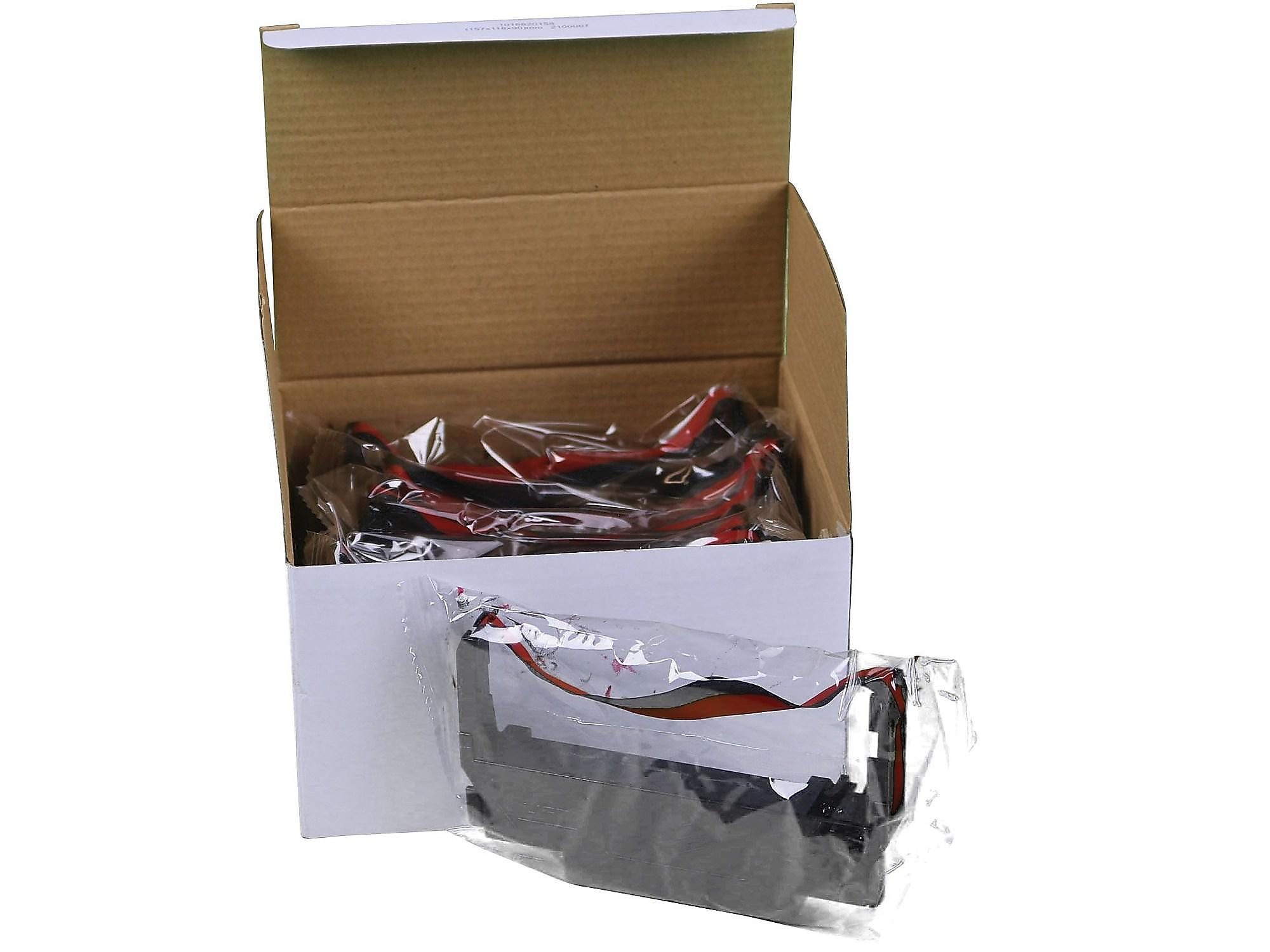 Alliance Black/Red Print Ribbons, 6/Box
