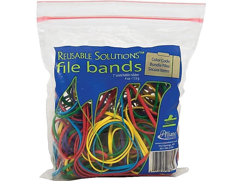 Alliance Rubber Reusable Solutions Multi-Purpose Rubber Bands, #117B, 50/Pack