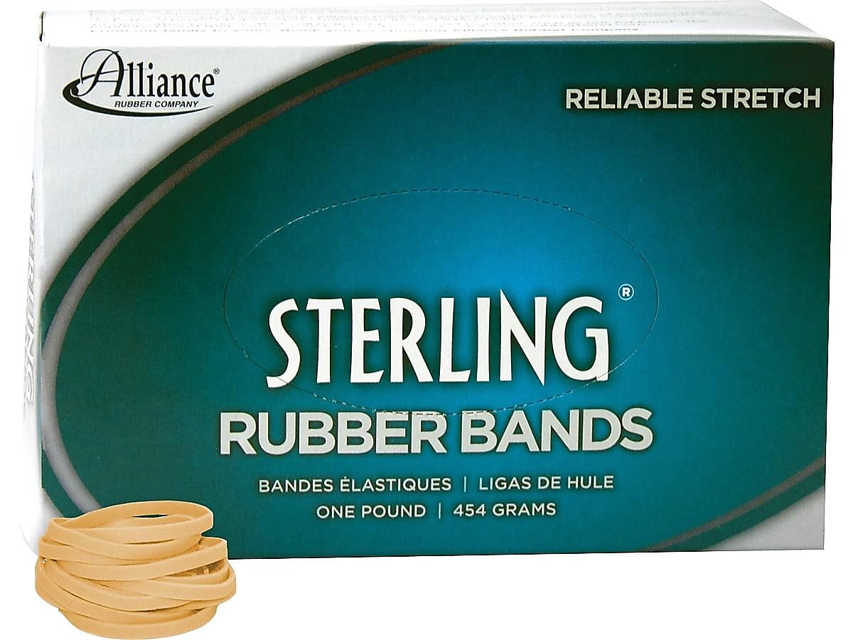 Alliance Sterling Multi-Purpose Rubber Bands, #32, 1 lb. Box, 950/Box