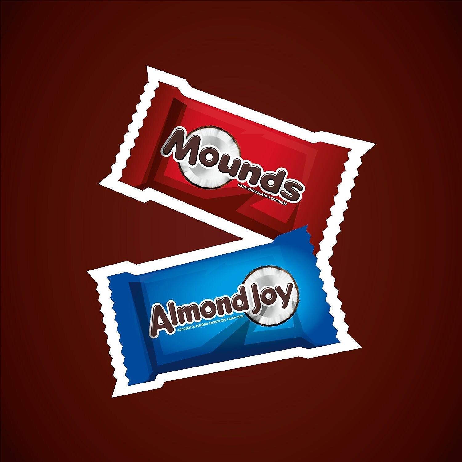 ALMOND JOY & MOUNDS Assorted Flavored Candy Party Pack, 32.1 oz