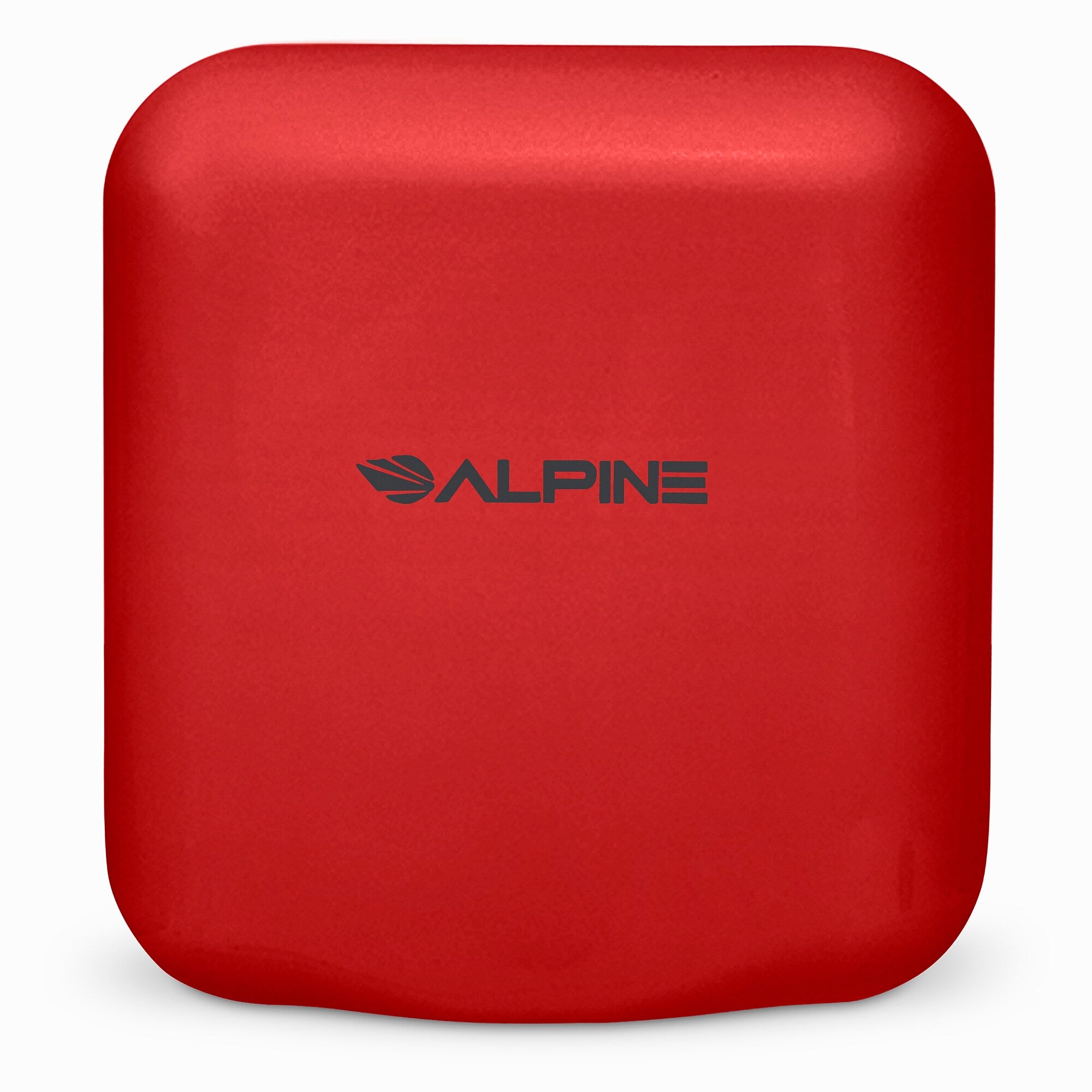 Alpine Industries Hemlock 110/120V Automatic Hand Dryer, Red